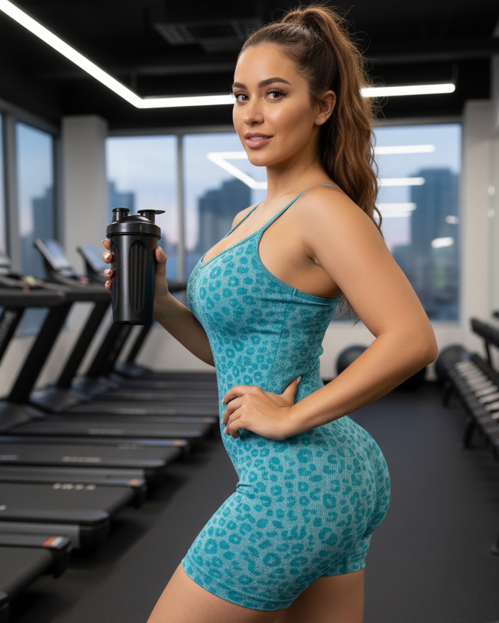 Enterito Deportivo Animal Print Premium 100%