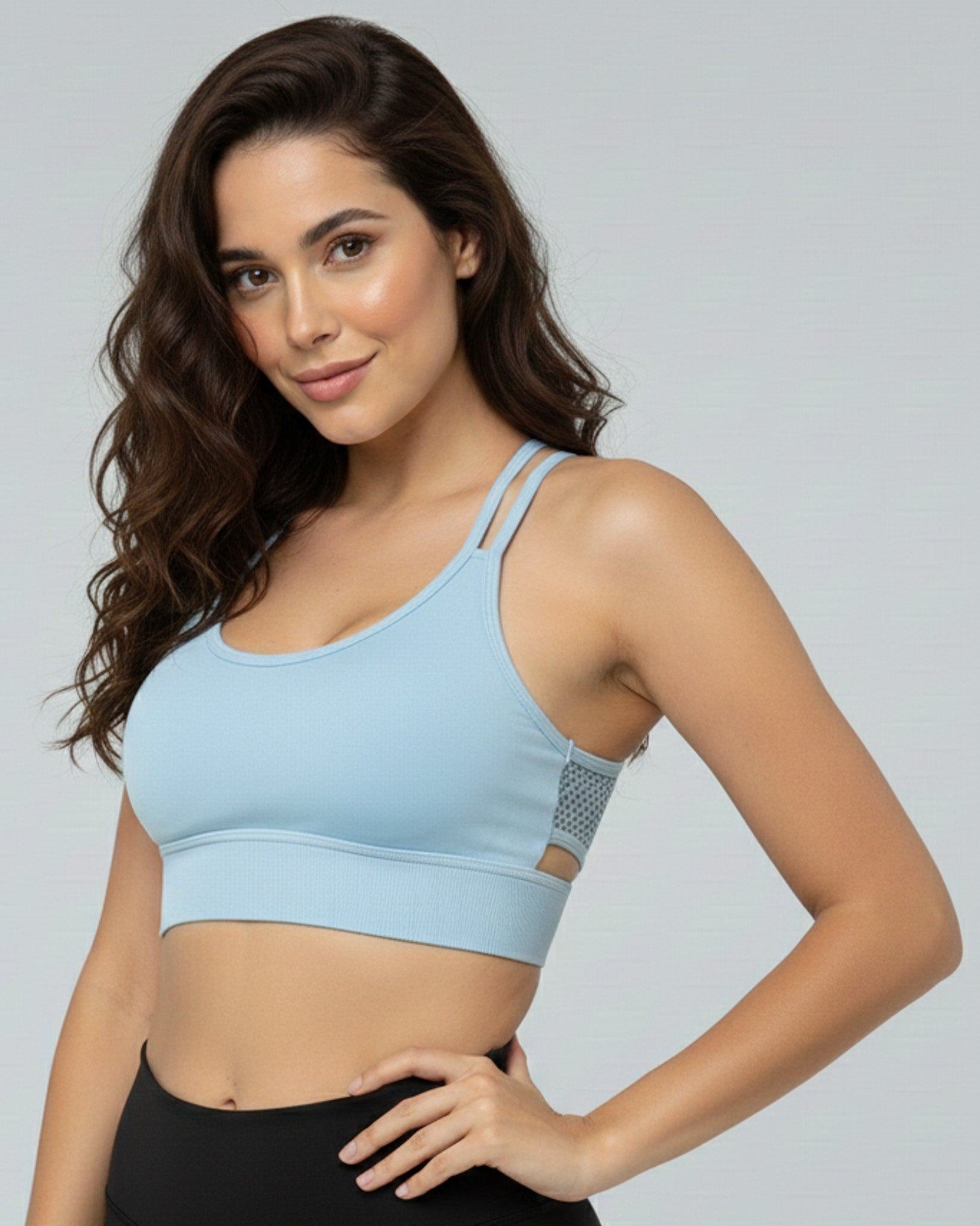 Peto Deportivo Mujer Con Tirantes Cruzados Elasticado - YJ299