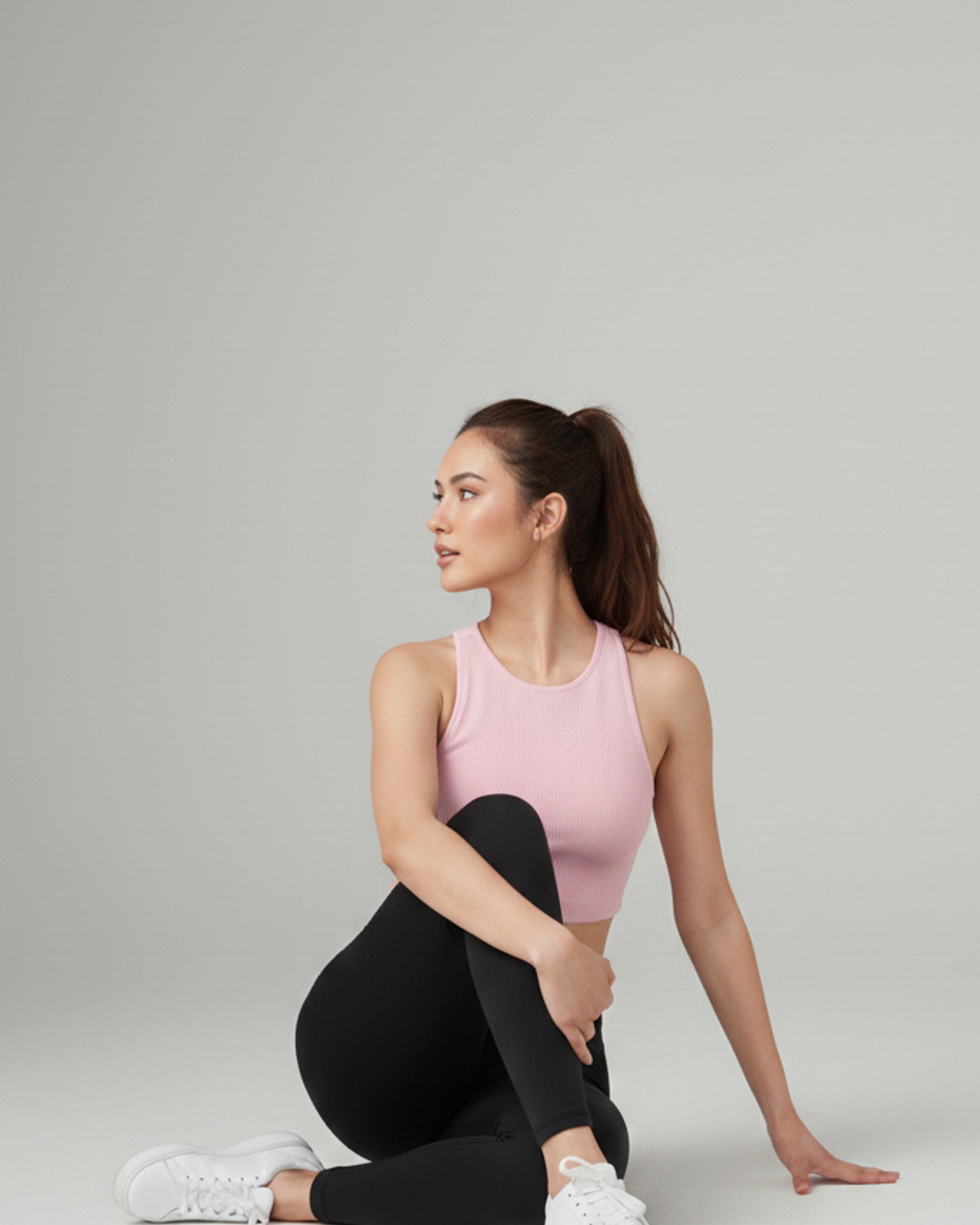 Peto Sostén Mujer Deportivo Elasticado Acanalado Yj143