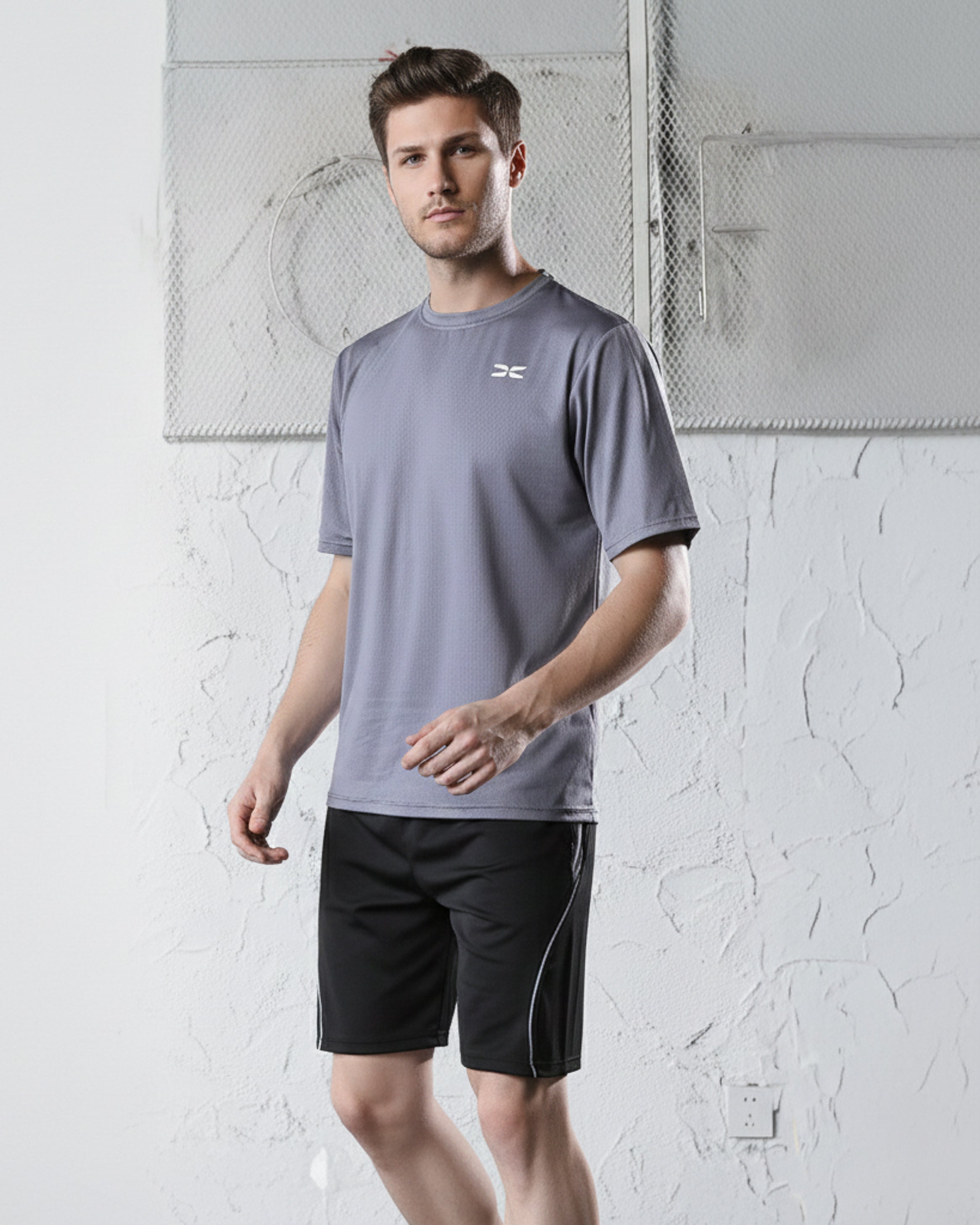 Conjunto Deportivo Para Hombre Short y Polera Dry Fit - JYT410