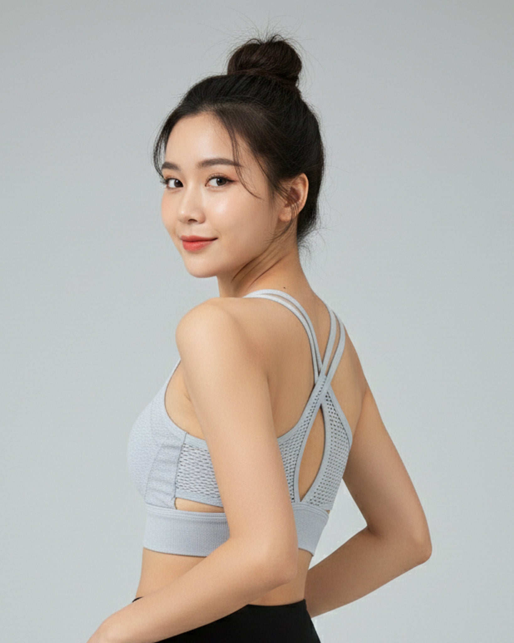 Peto Deportivo Mujer Con Tirantes Cruzados Elasticado - YJ299