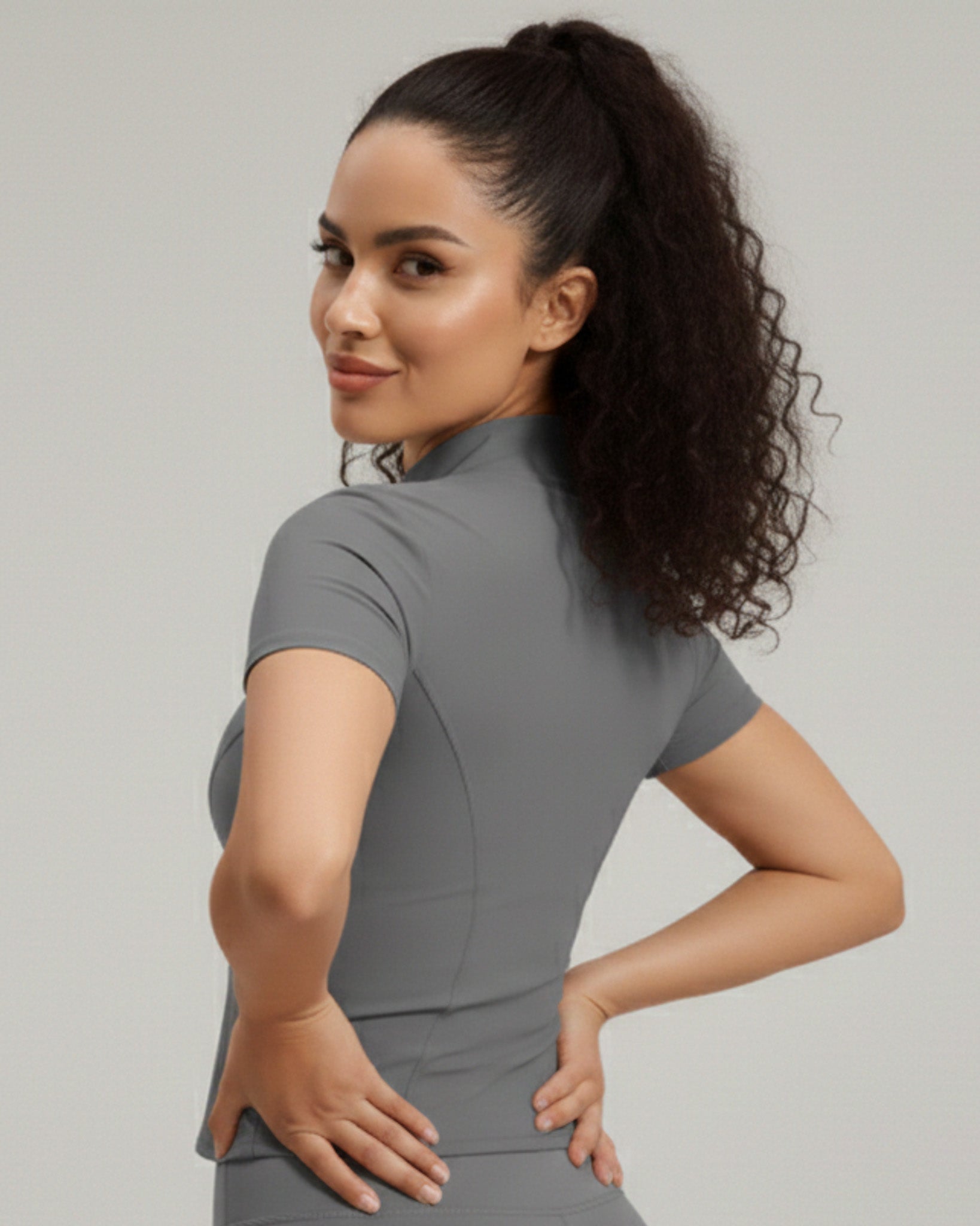 Polera Deportiva Mujer con Cierre SportFlex - JYMW040