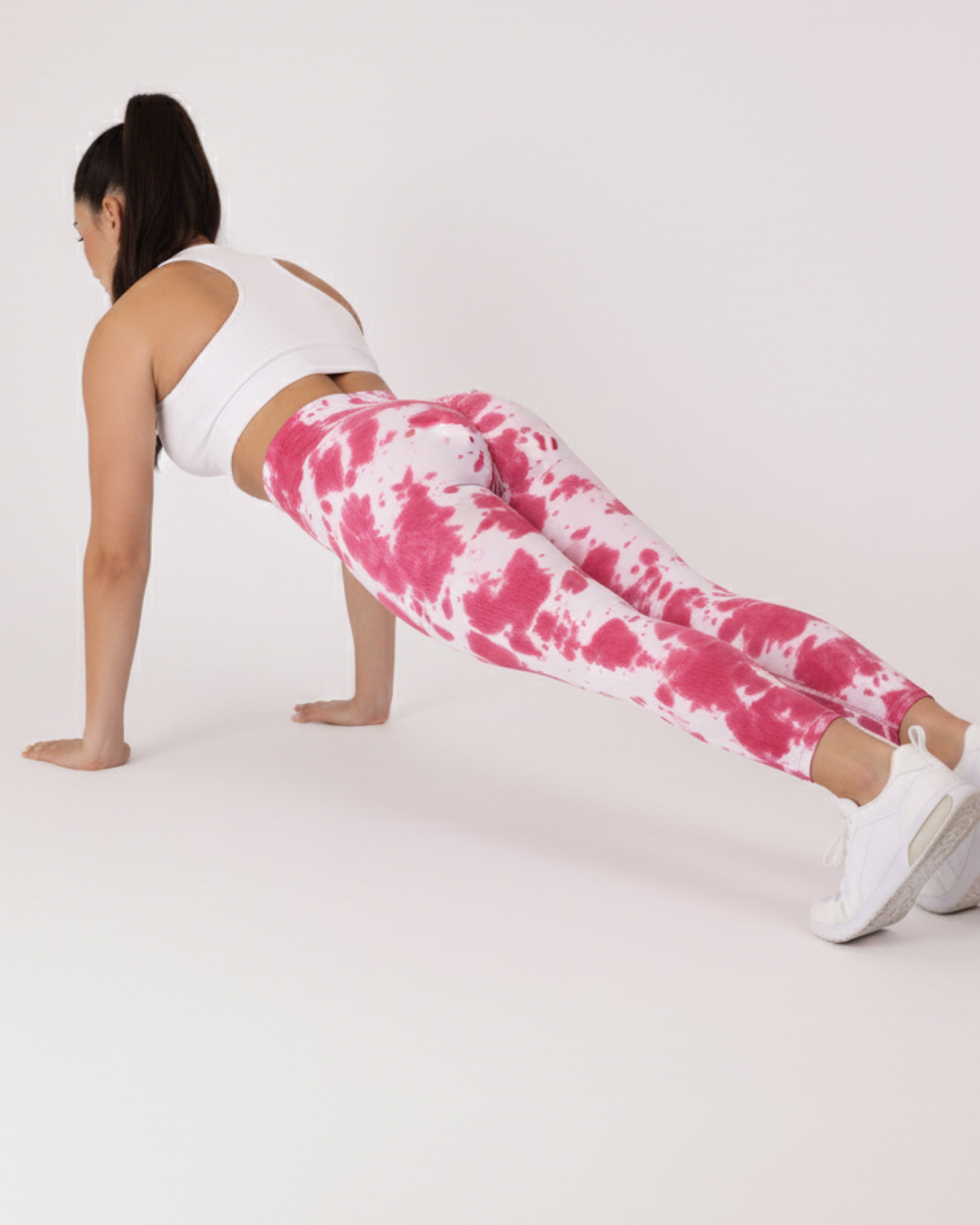 Calza Deportiva Mujer Push up Manchas Vaquit - BX107