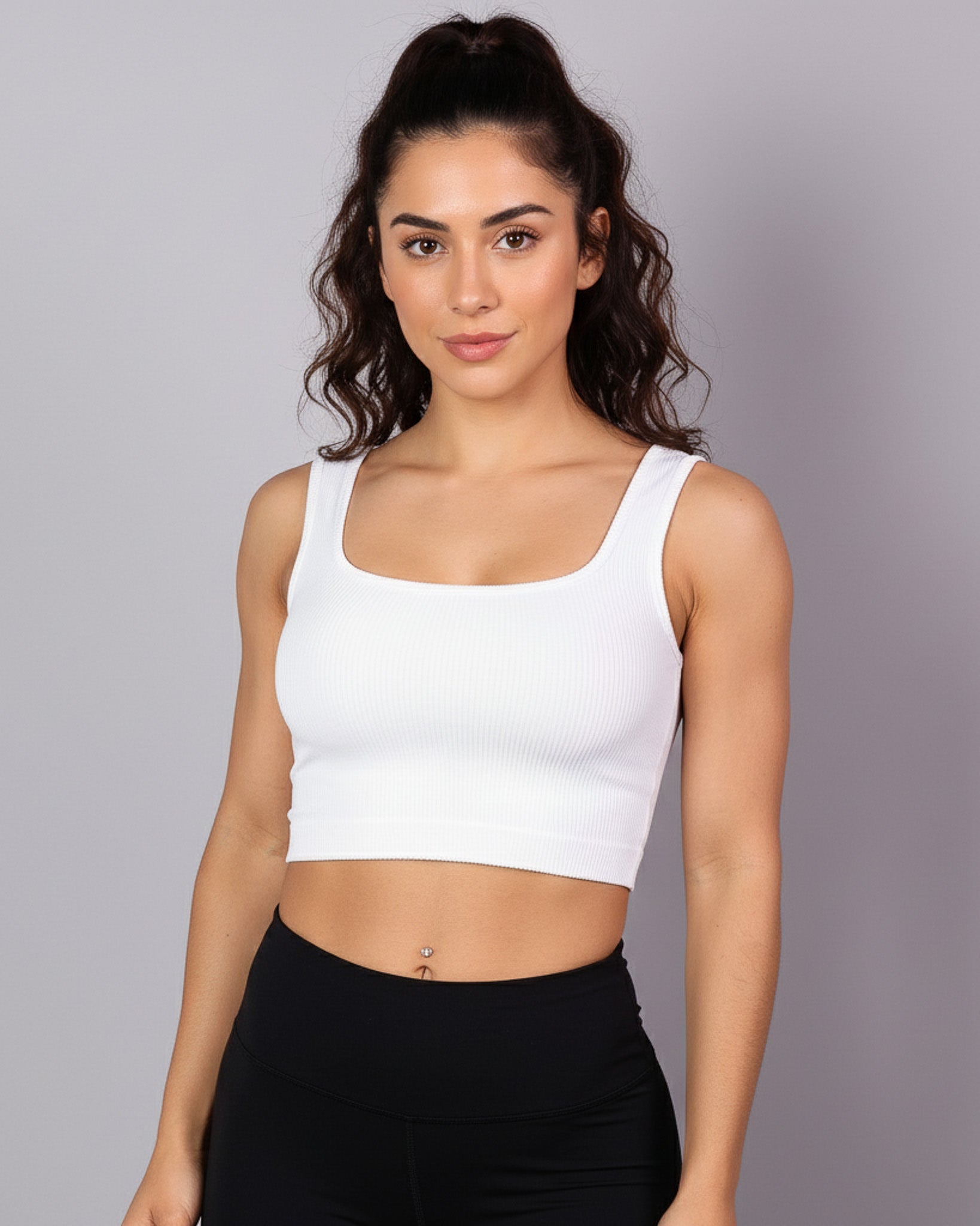 Peto Deportivo De Escote Cuadrado FitShape - YY609