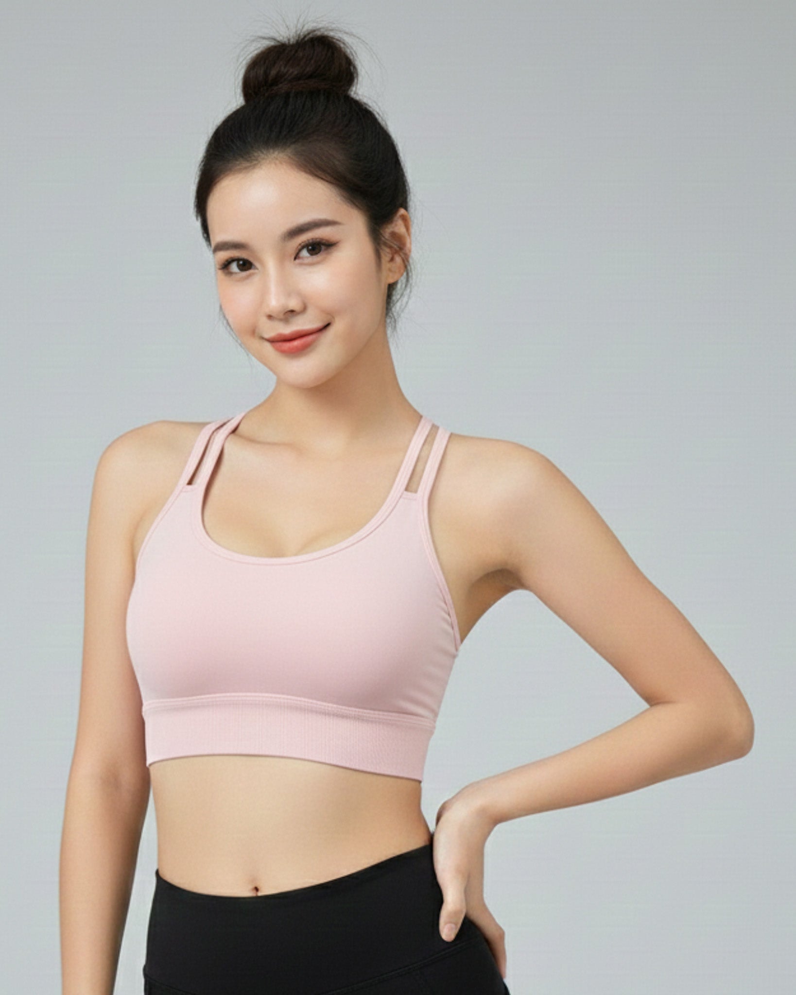 Peto Deportivo Mujer Con Tirantes Cruzados Elasticado - YJ299