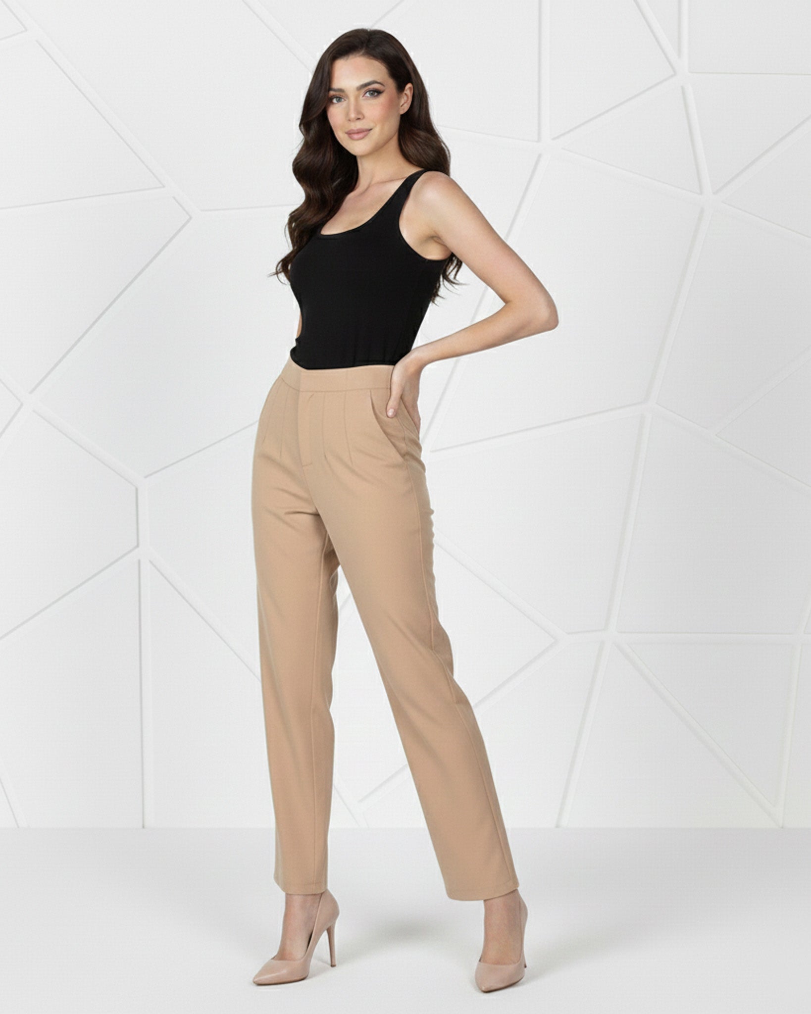 Pantalon Palazzo Mujer de Vestir Formal - Casual