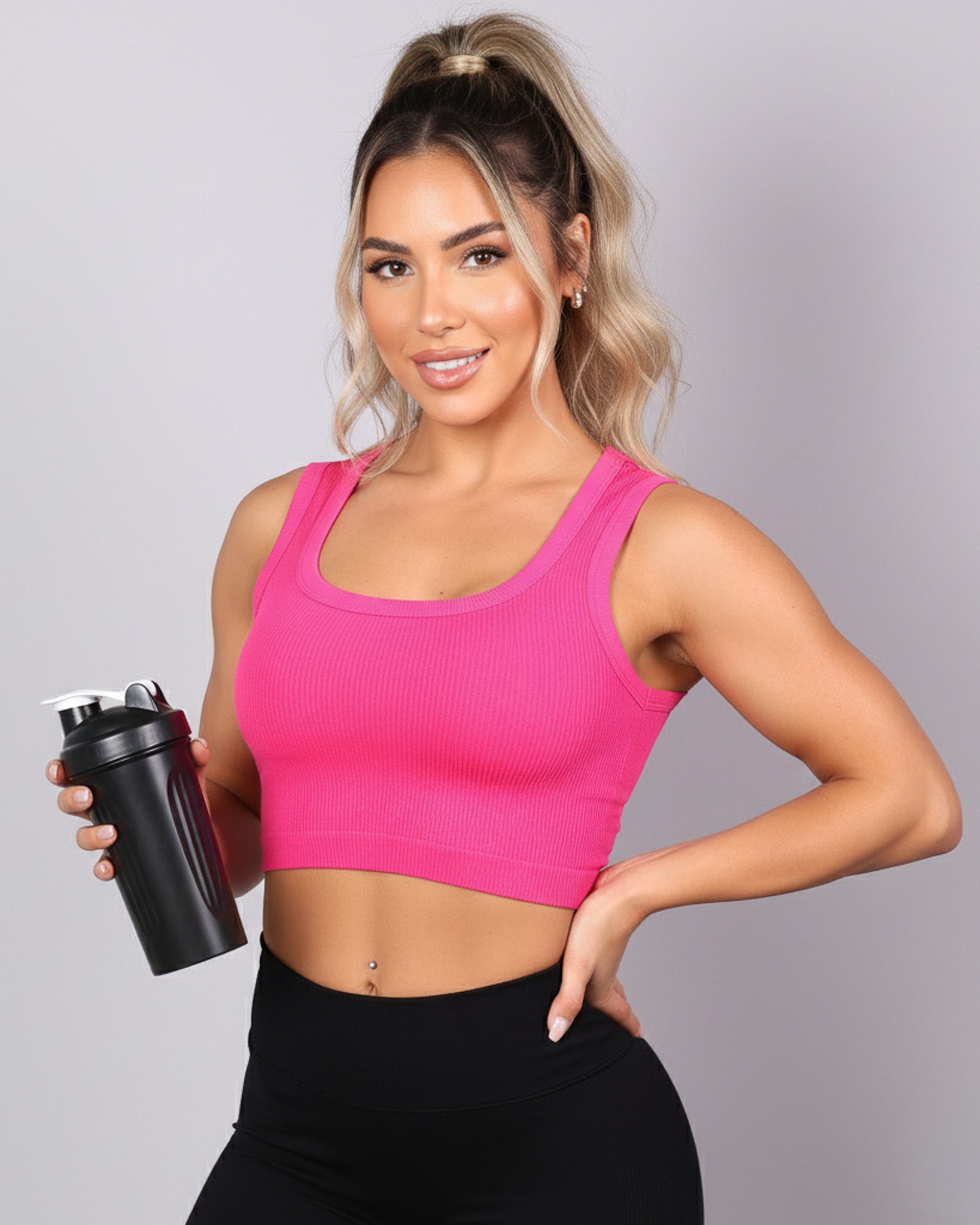 Peto Deportivo De Escote Cuadrado FitShape - YY609