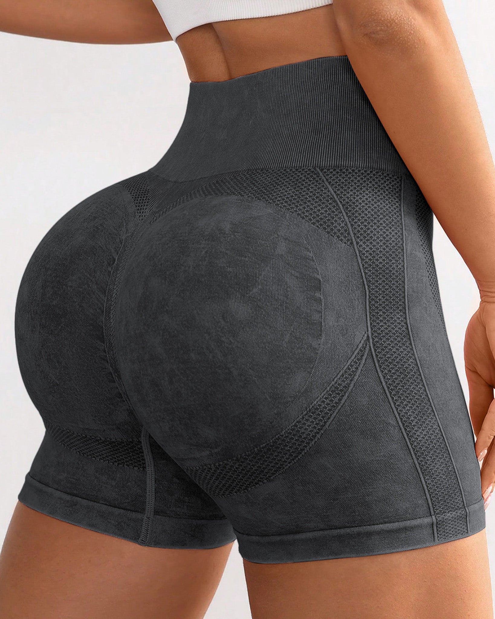 Short Mujer Calza Corta Pre Lavado Push Up Deportiva - Bx111