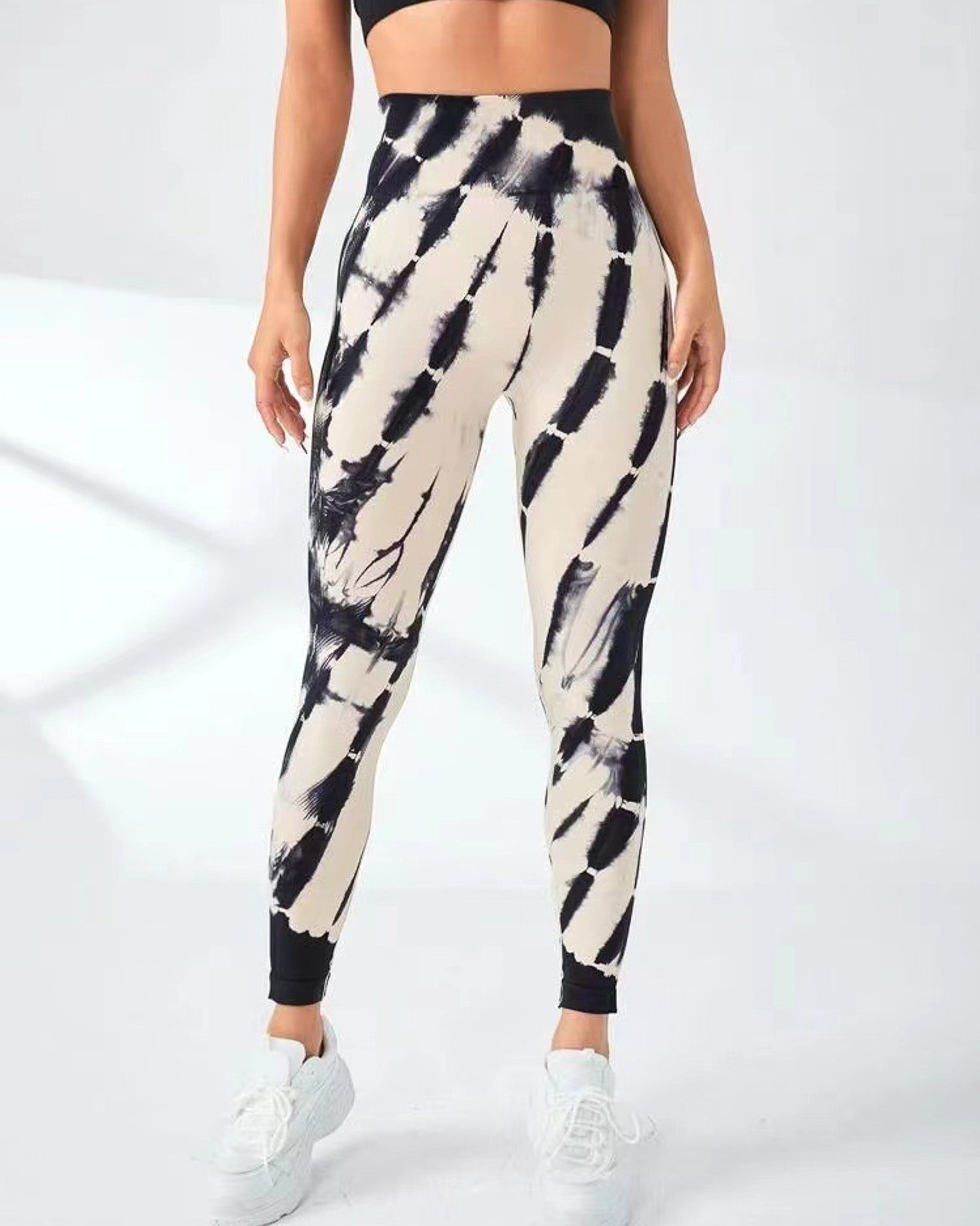 Leggins Calzas Deportivas Manchada Push Up