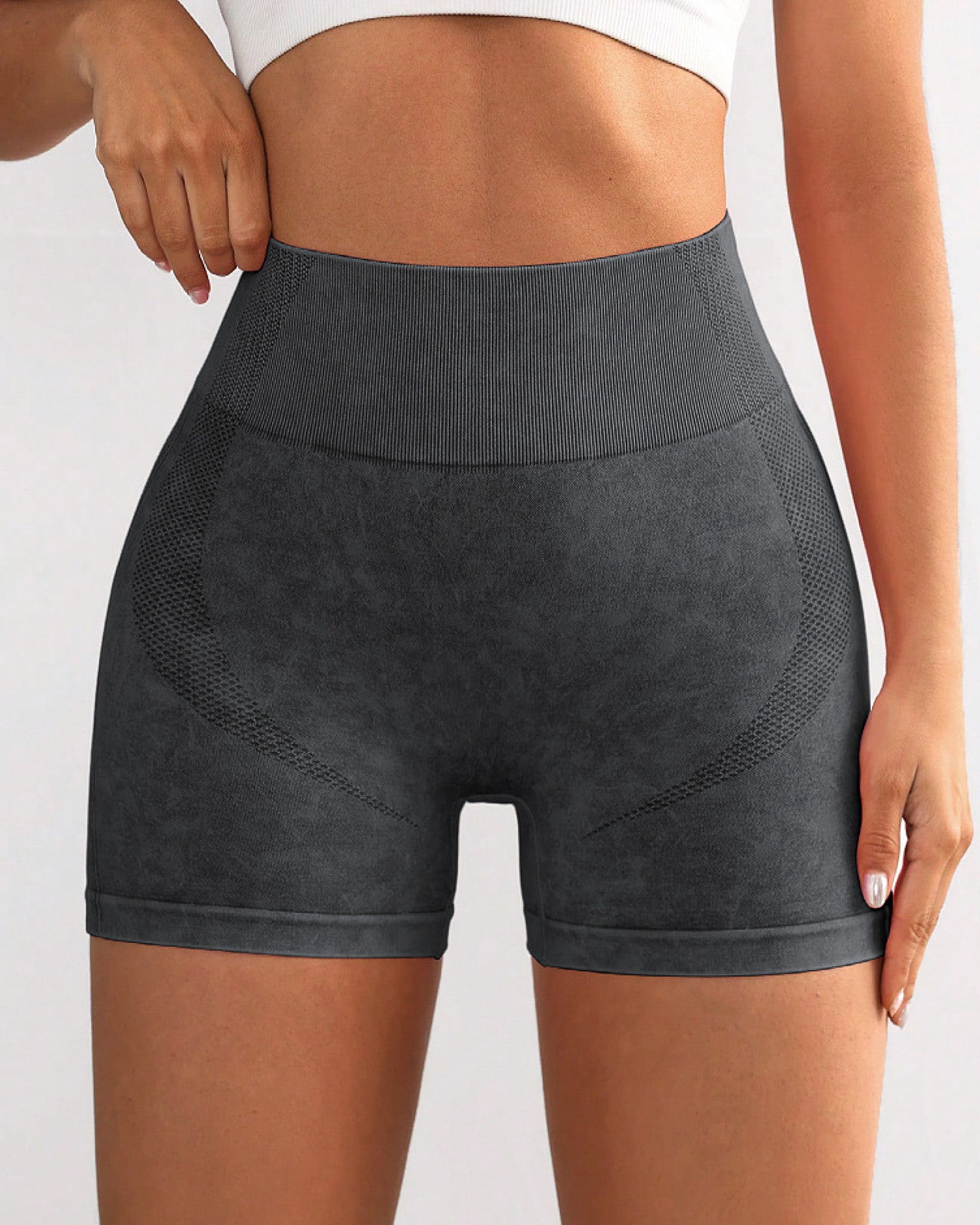 Short Mujer Calza Corta Pre Lavado Push Up Deportiva - Bx111