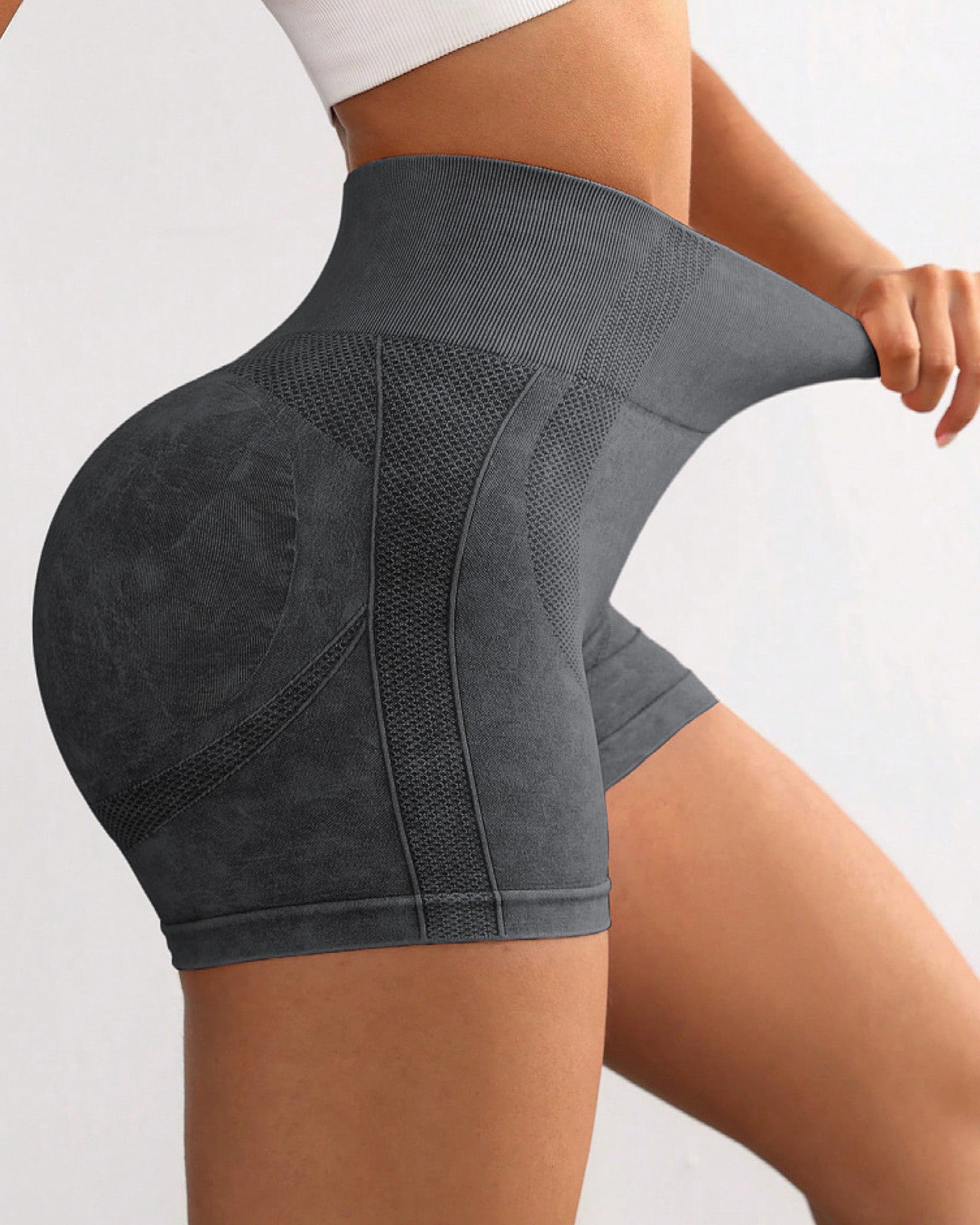 Calzas Cortas Sin Costura Efecto Push Up - Calidad Premium