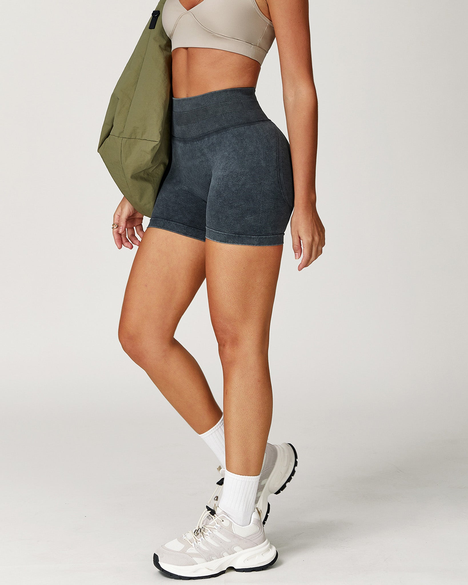 Short Deportivo Pre Lavado GluteX Push Up - YJ247