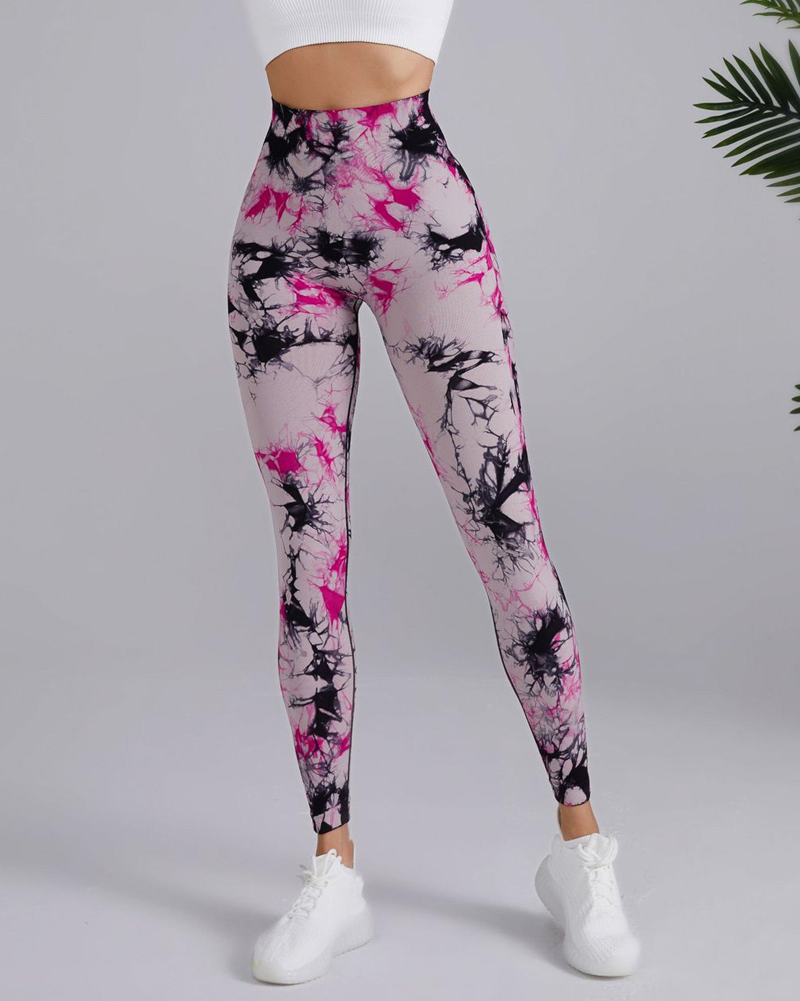 Calzas Deportiva Sin Costura Con Efecto Push Up