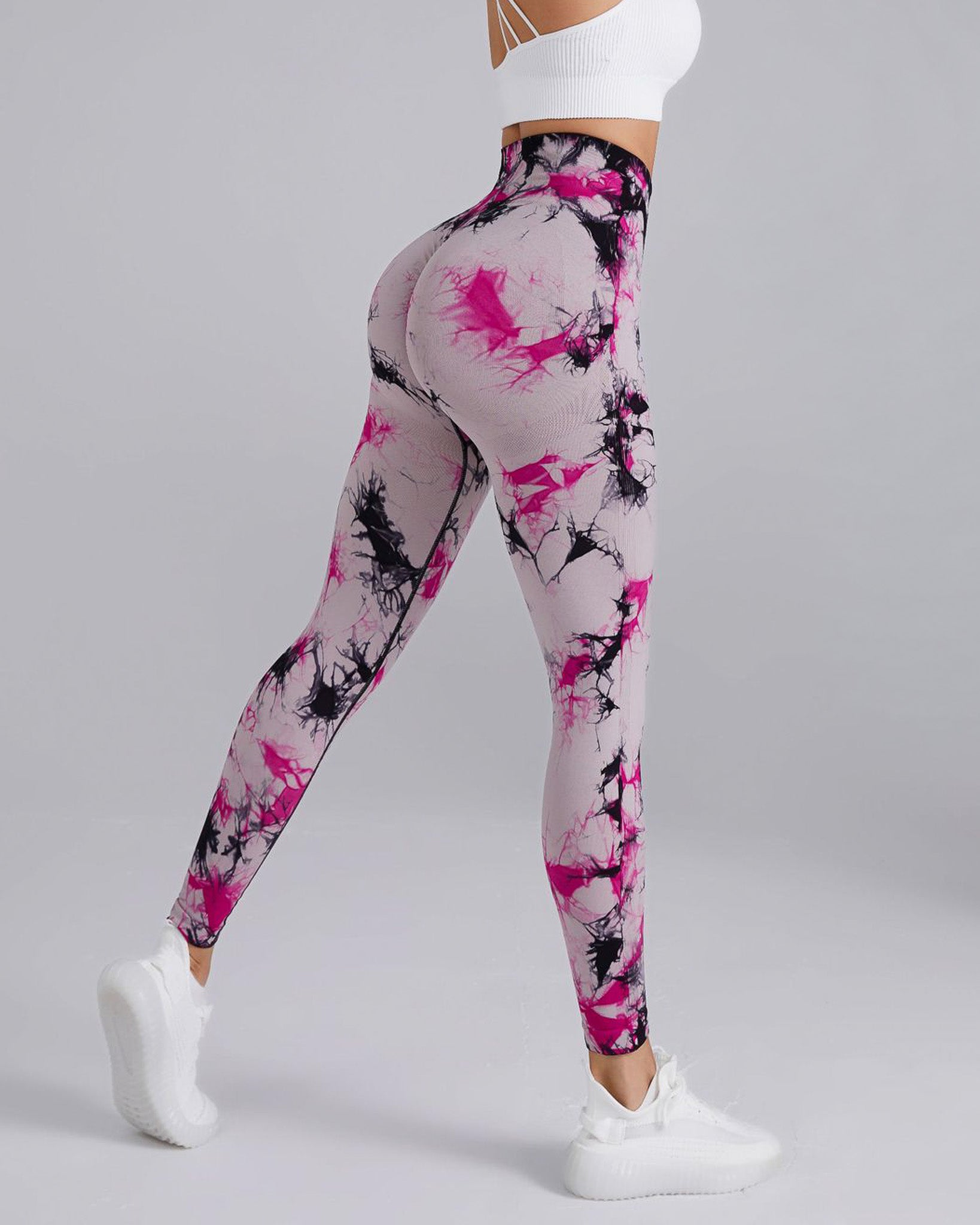 Calzas Deportiva Sin Costura Con Efecto Push Up