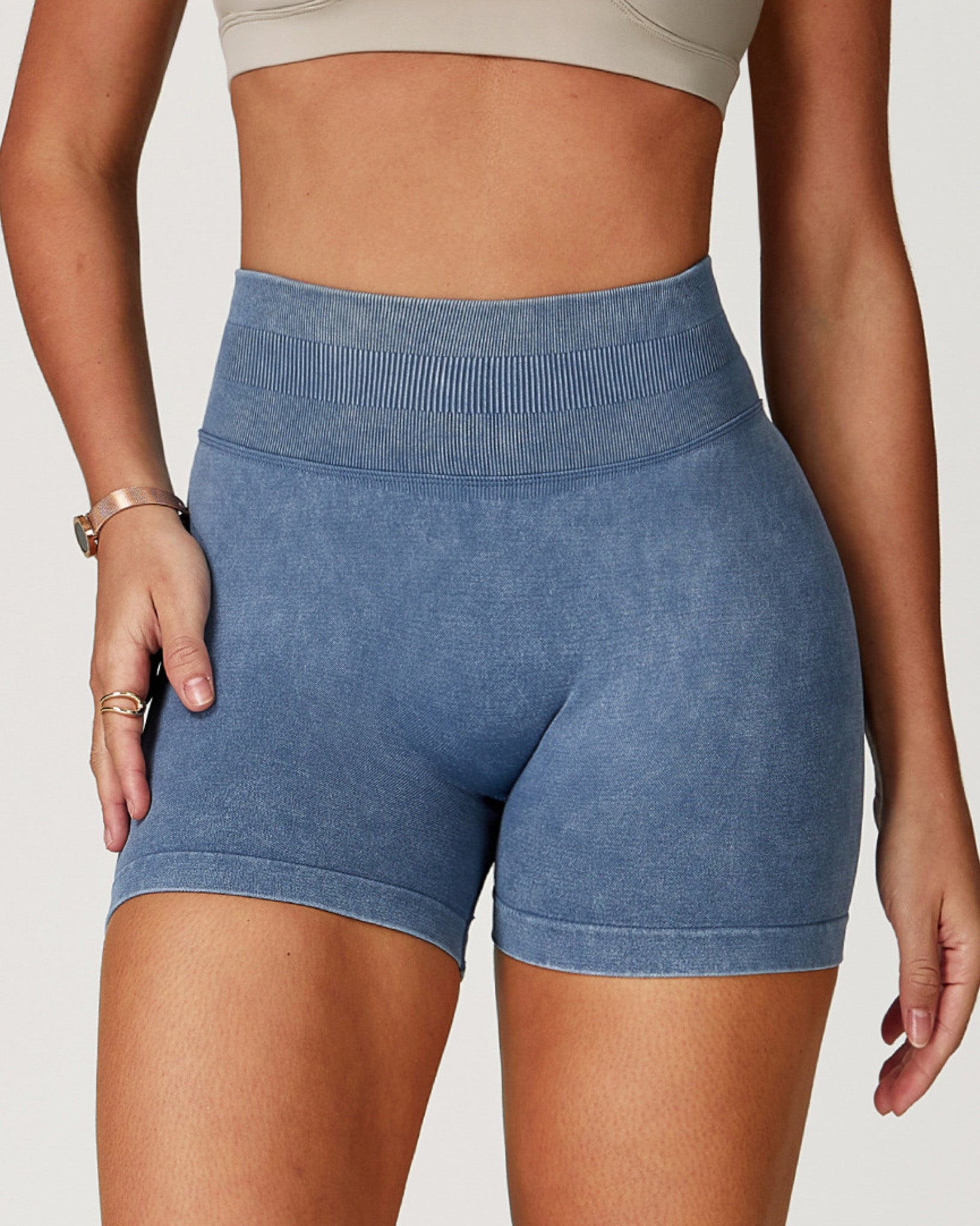 Short Deportivo Pre Lavado GluteX Push Up - YJ247