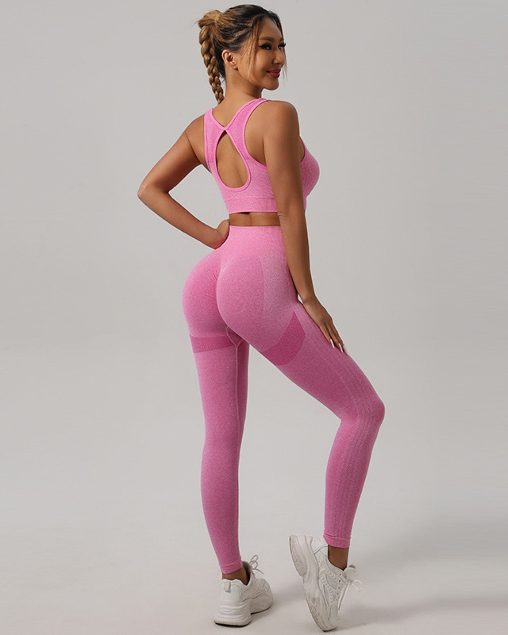 Conjunto Deportivo Fitness, Yoga Para Mujer 100% Premium