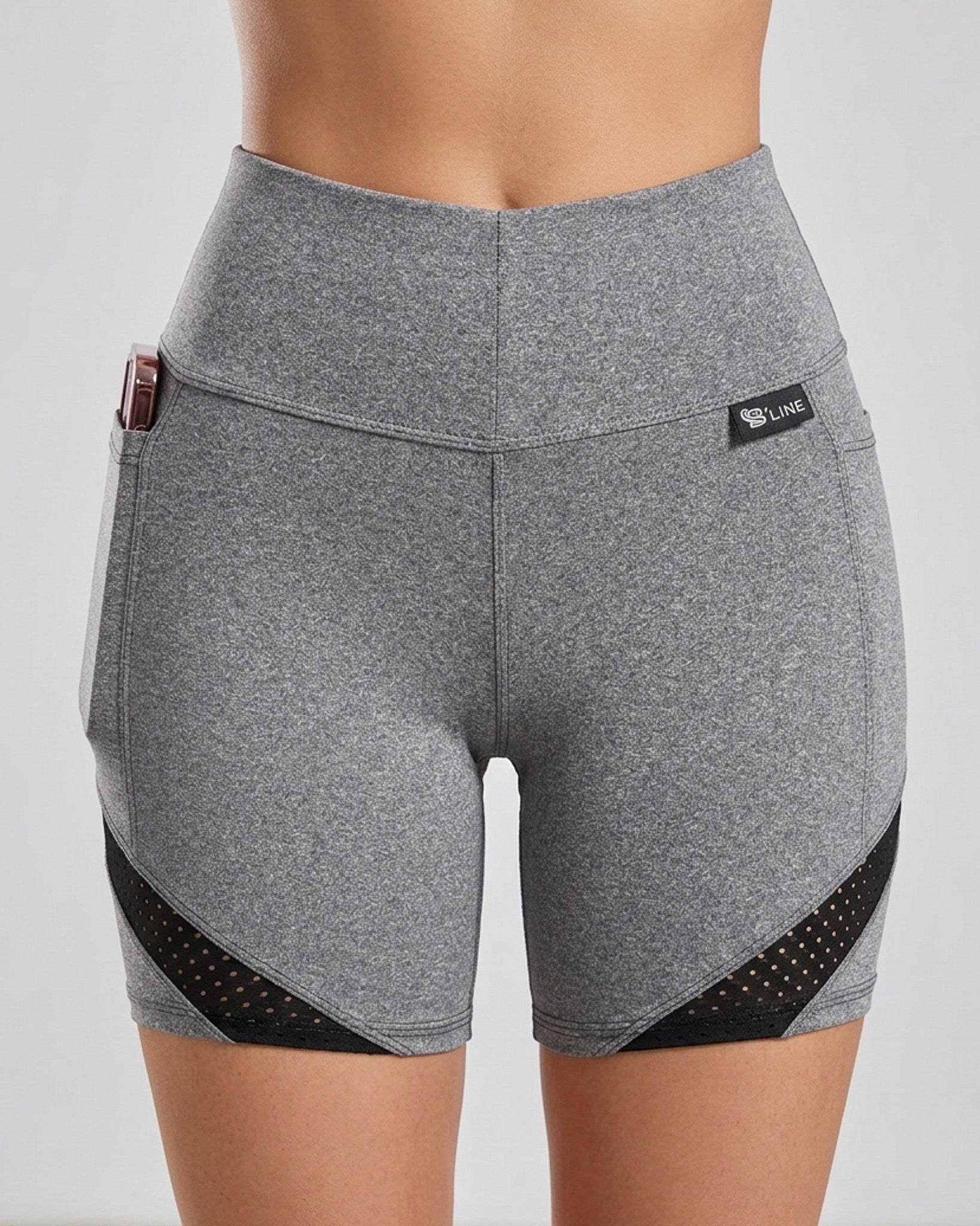 Short Pro Impacto - Bolsillos, Mallas y Efecto Moldeador - A354