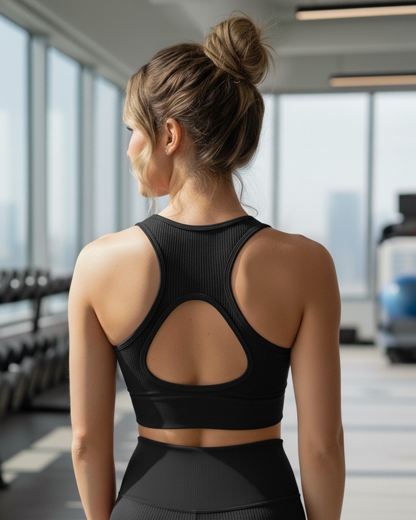 Peto Deportivo para Mujer con Detalles en el Busto - YJ258