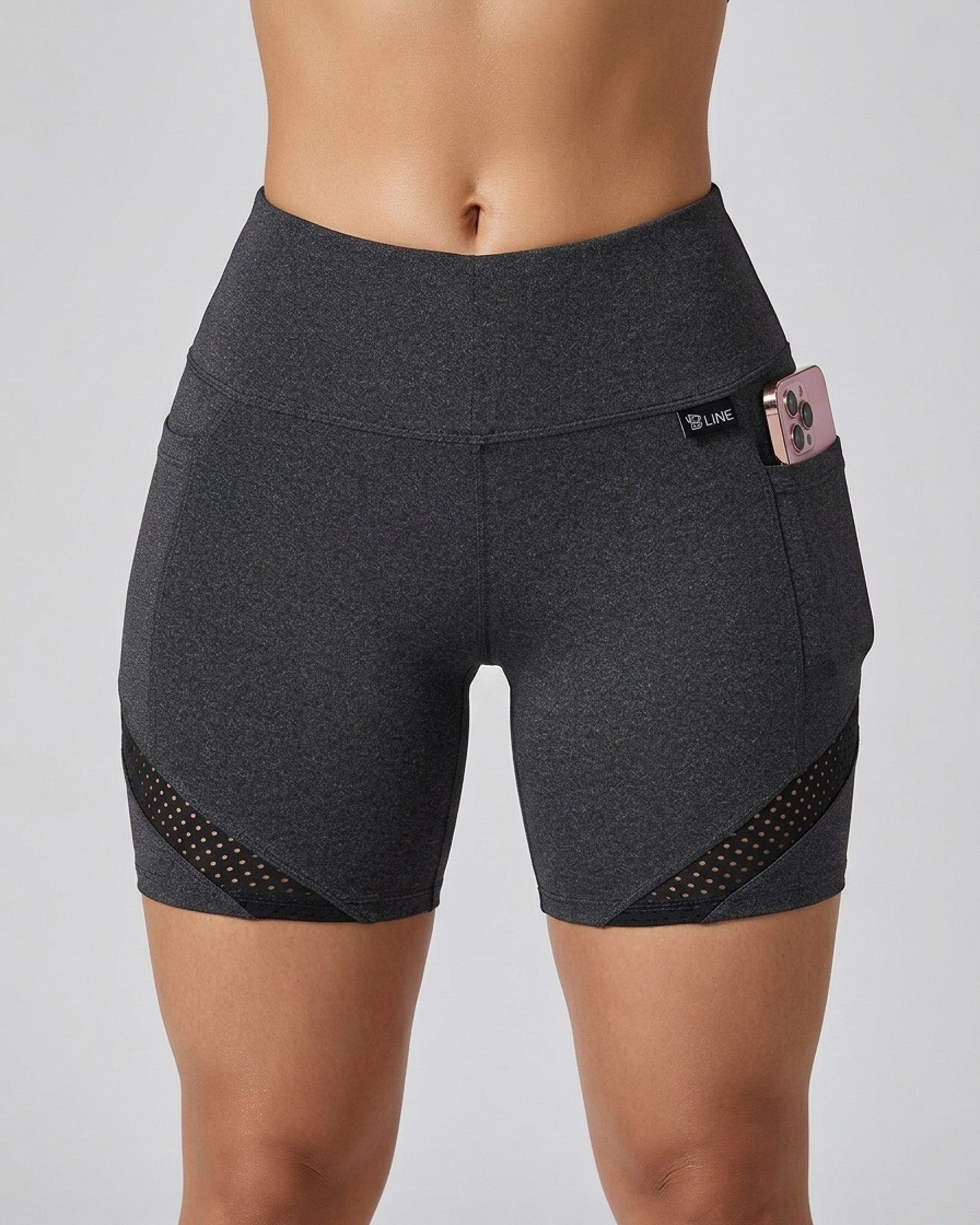 Short Pro Impacto - Bolsillos, Mallas y Efecto Moldeador - A354