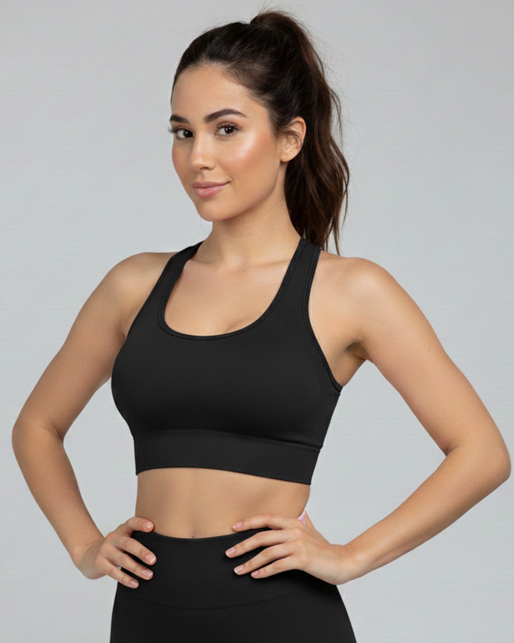 Peto Sujetador Elasticado Mujer con Detalle en la Espalda - YJ296