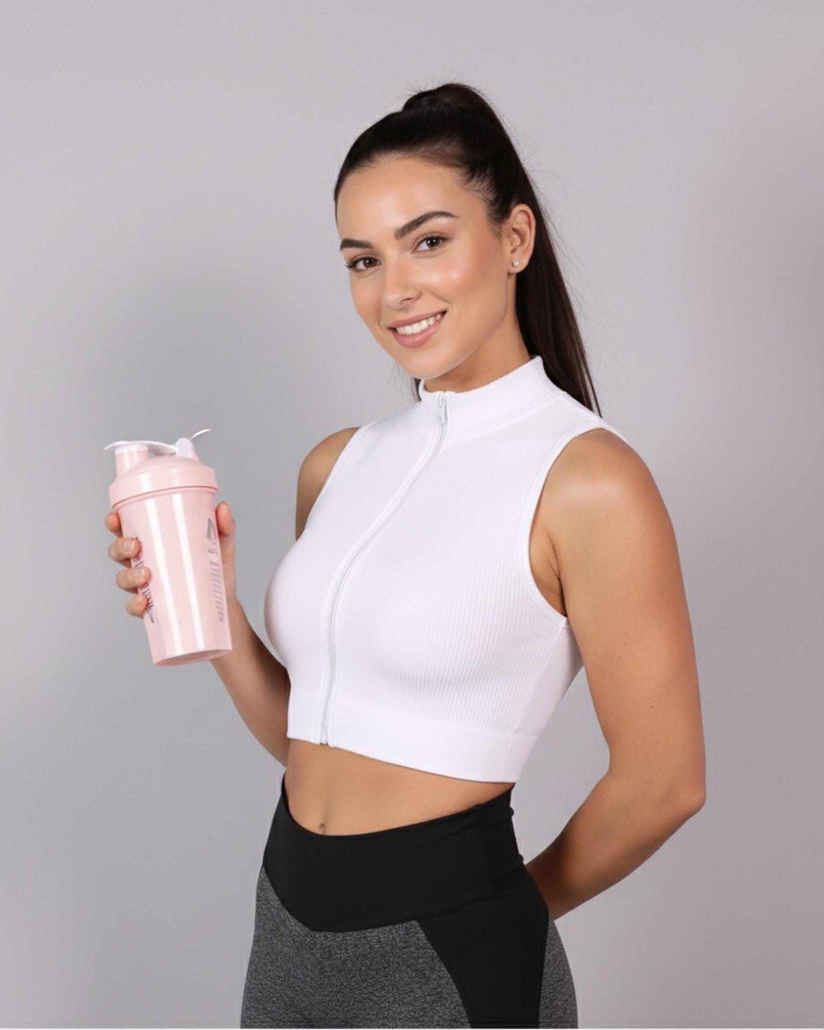 Peto Top Deportivo mujer con cierre - YJ179