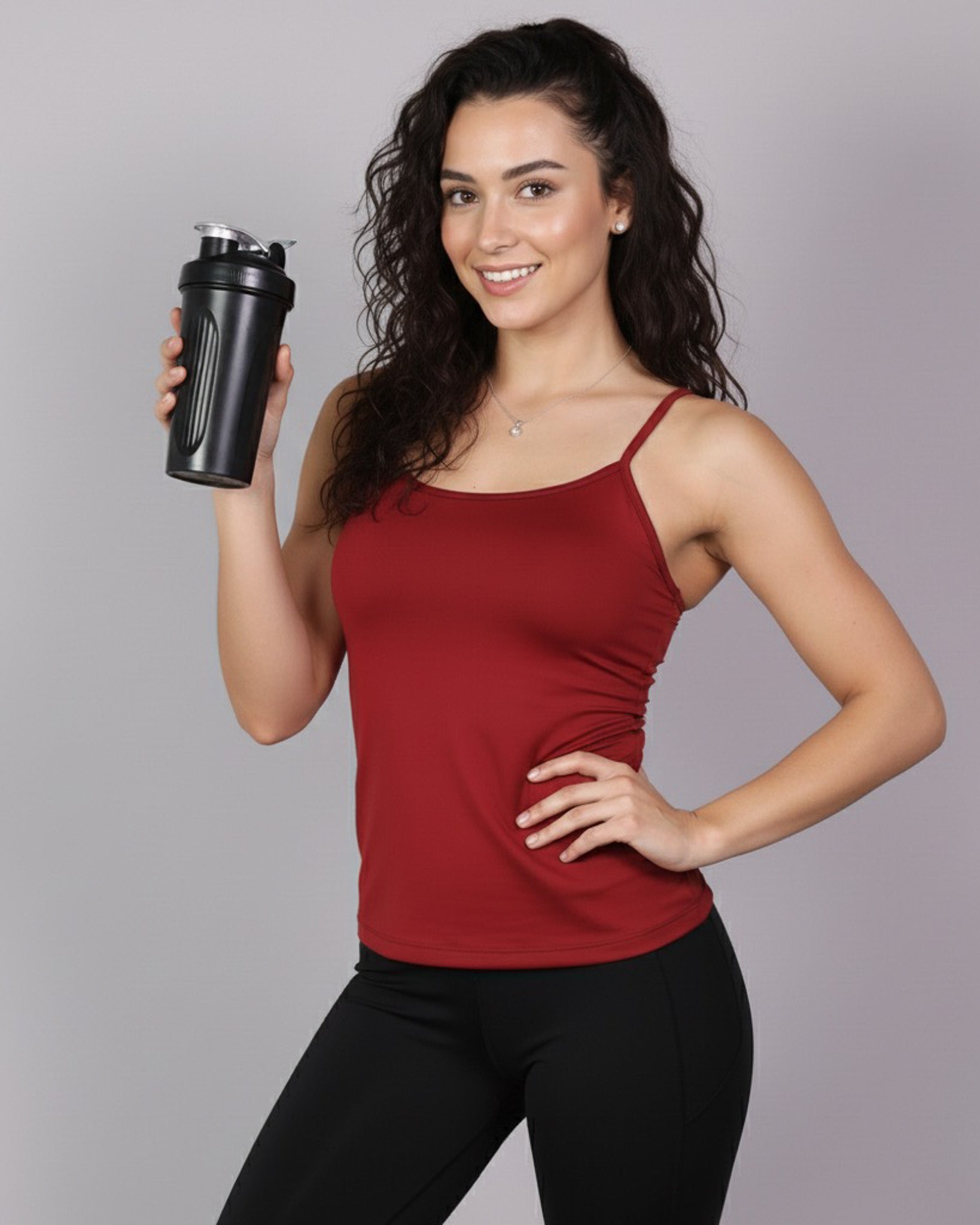 Polera Top De Mujer Sin Mangas Fibra Bambú