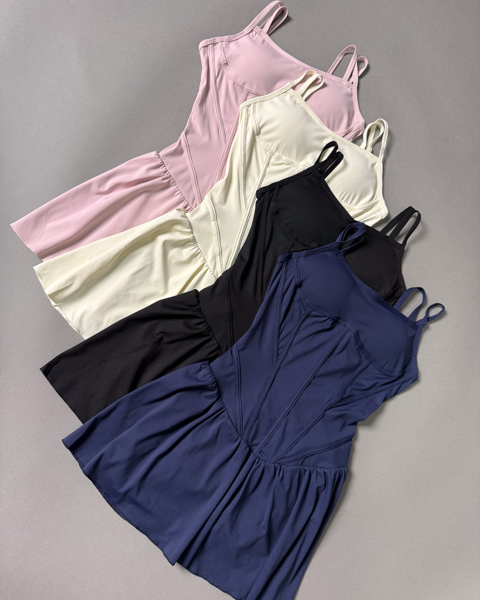 Vestido enterizo Deportivo Mujer Tenis Con Falda Short - LQ1031