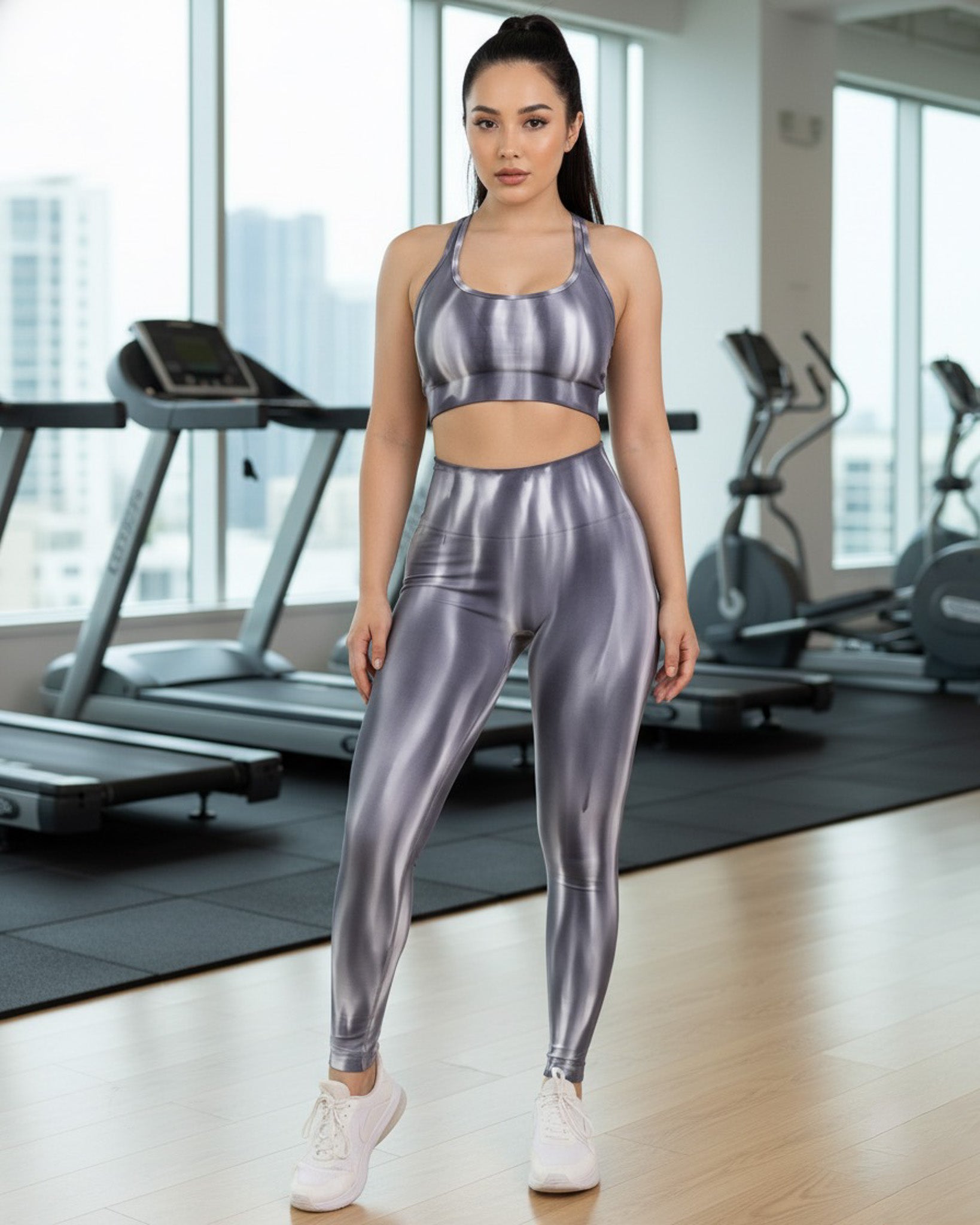 Conjunto Aura Peto y Calza Push up Premium - YJ169