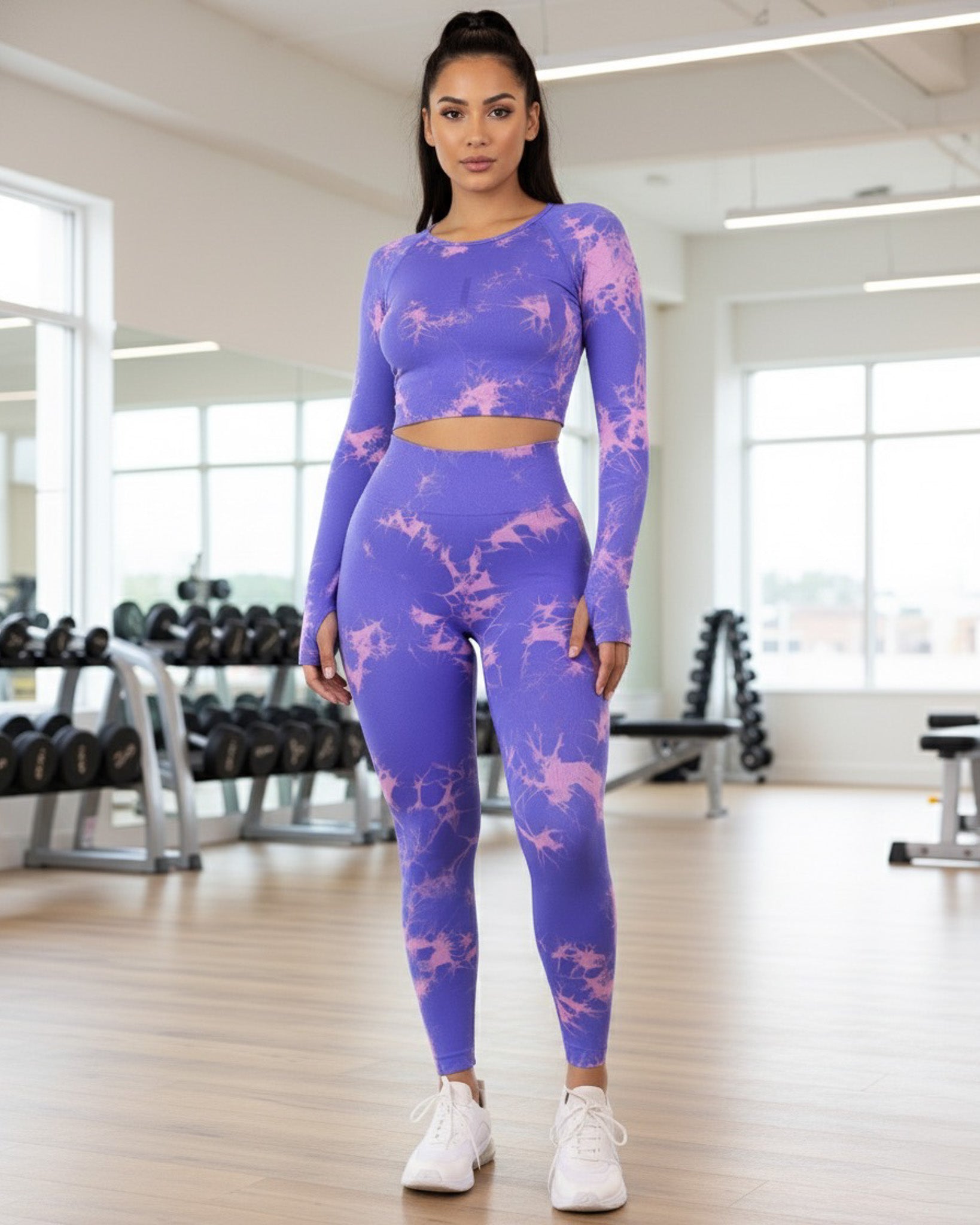 Conjunto Push Up Deportivo Mujer 2 Piezas 100% Premium - HY04Y