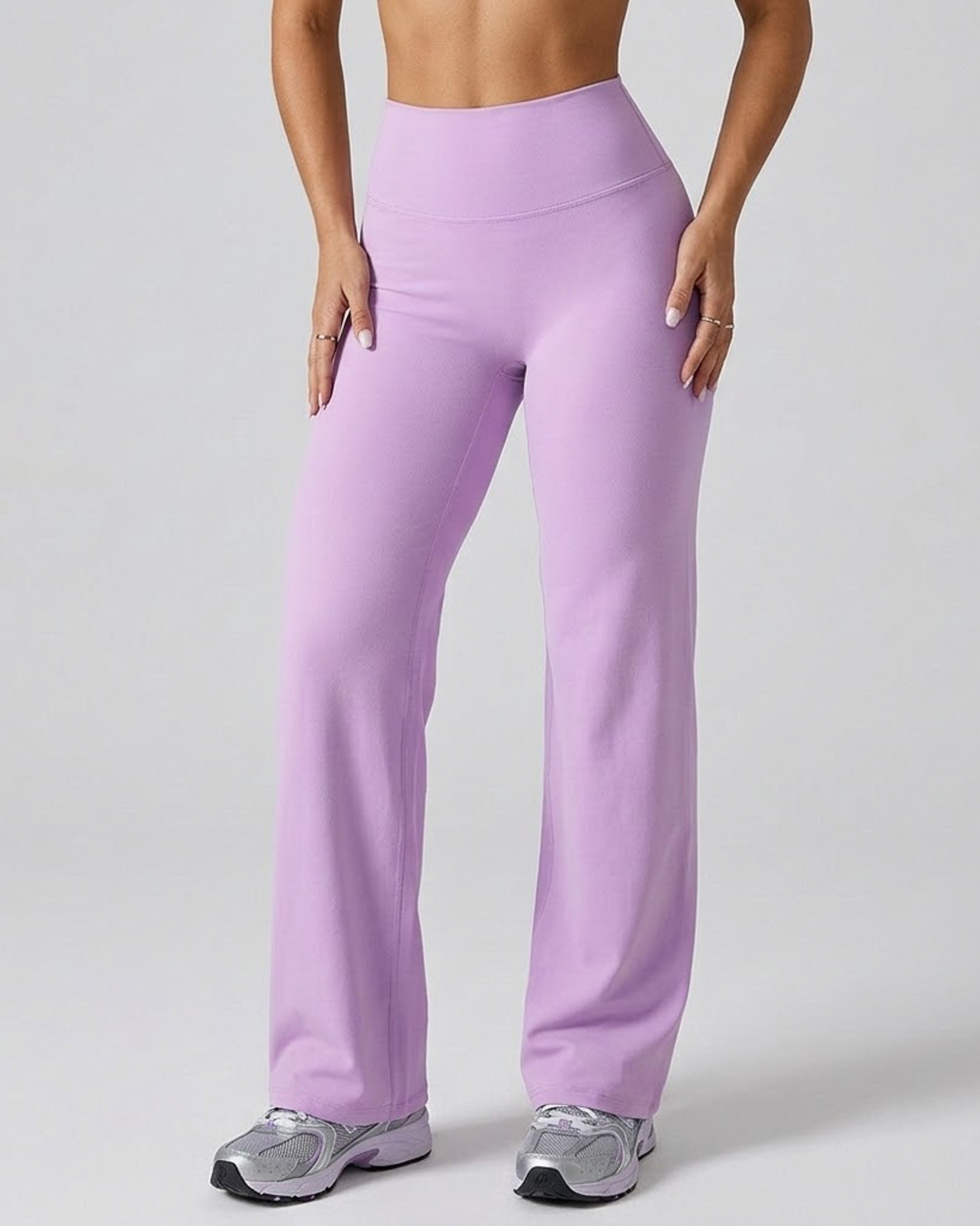 Pantalon Palazzo Baggy Mujer Tiro Alto Calidad Pro -A344