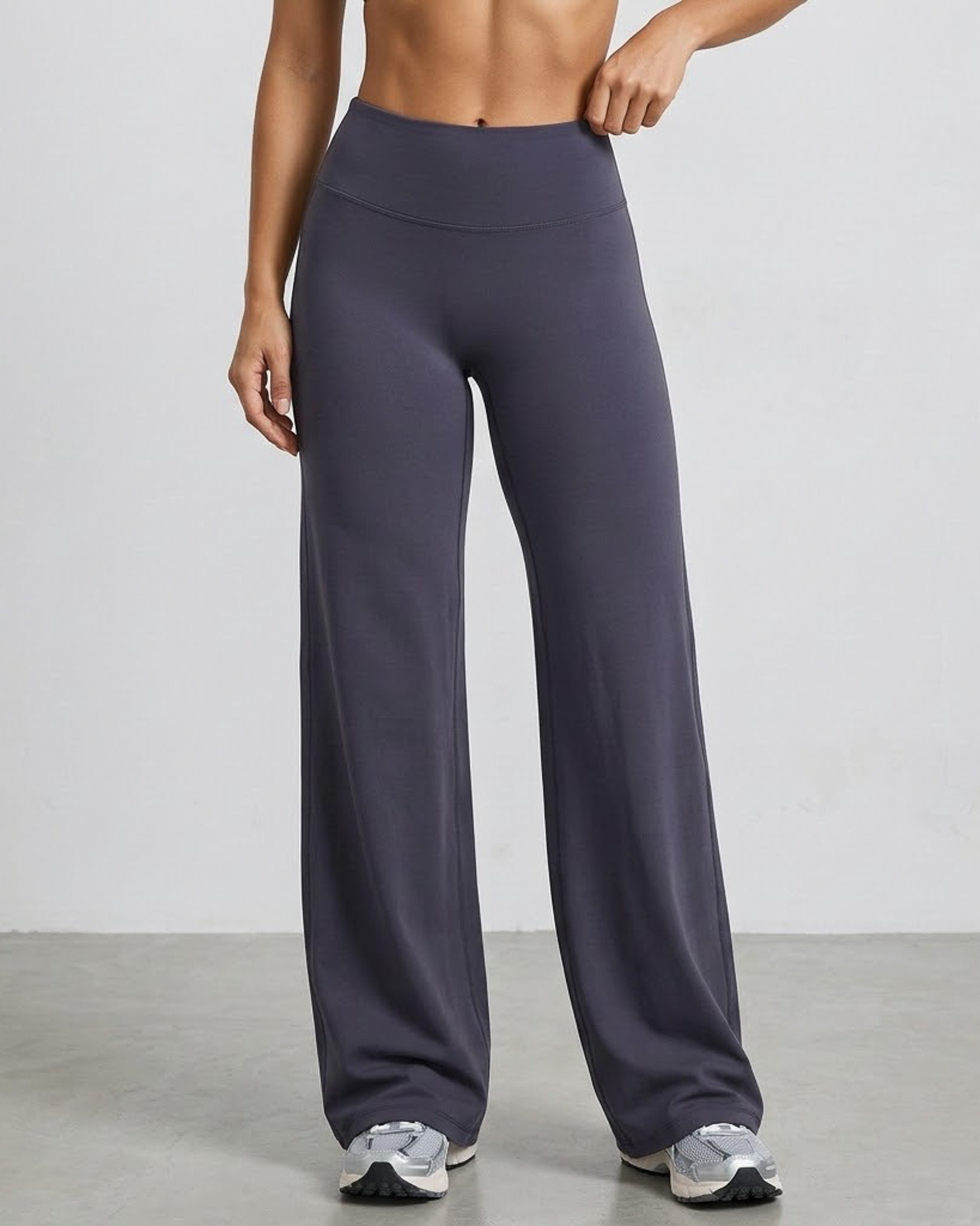 Pantalon Palazzo Baggy Mujer Tiro Alto Calidad Pro -A344