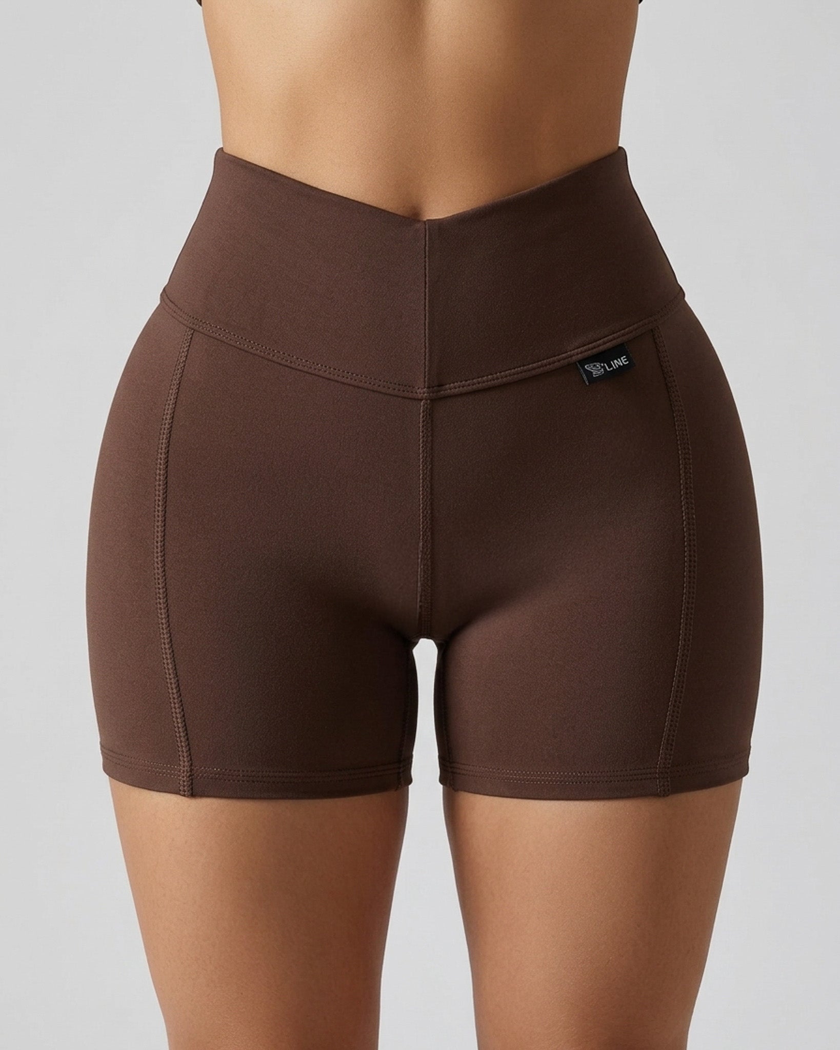 Short Efecto Pum Pum Corazón Realce Extremo y Tiro Alto - A351