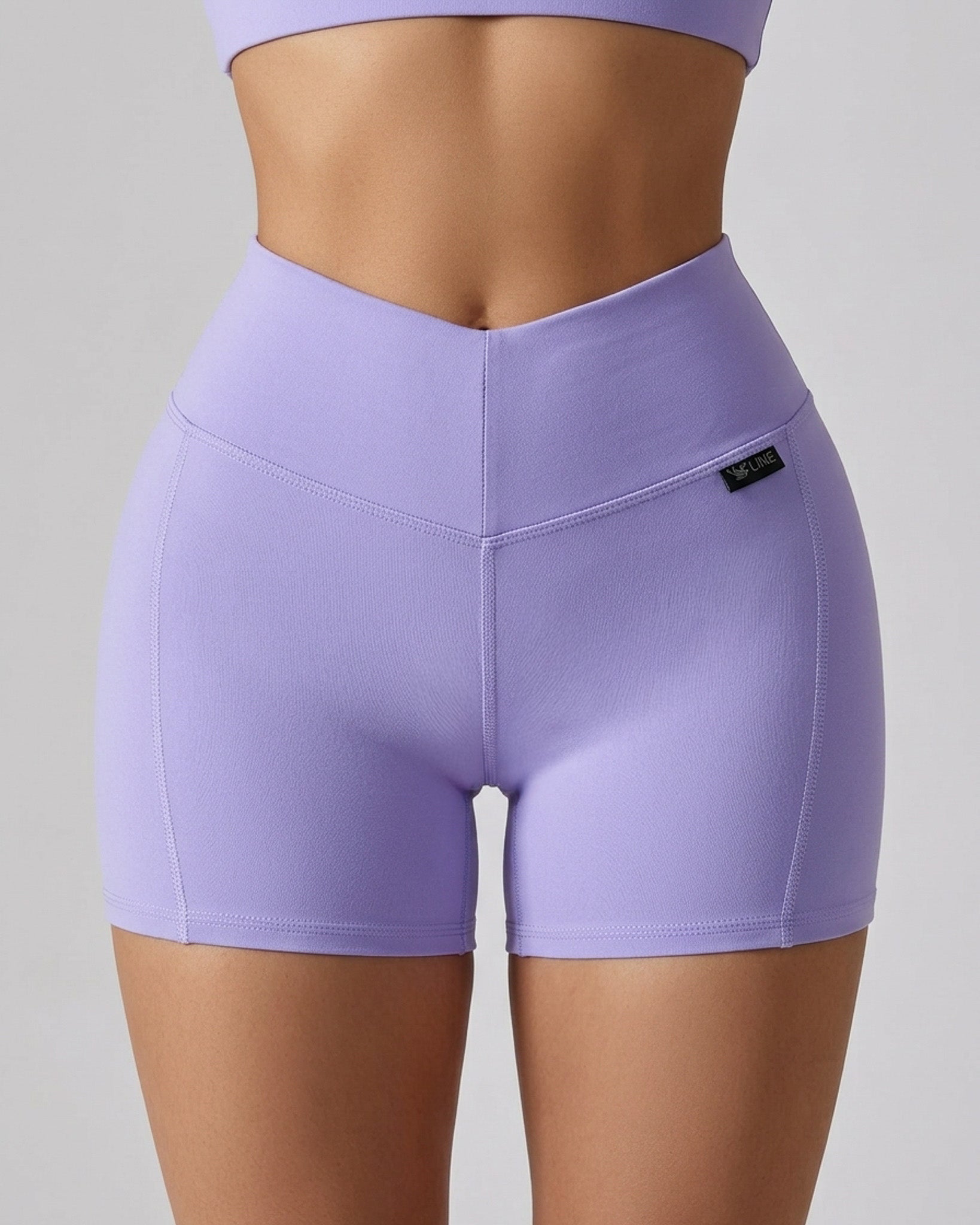 Short Efecto Pum Pum Corazón Realce Extremo y Tiro Alto - A351