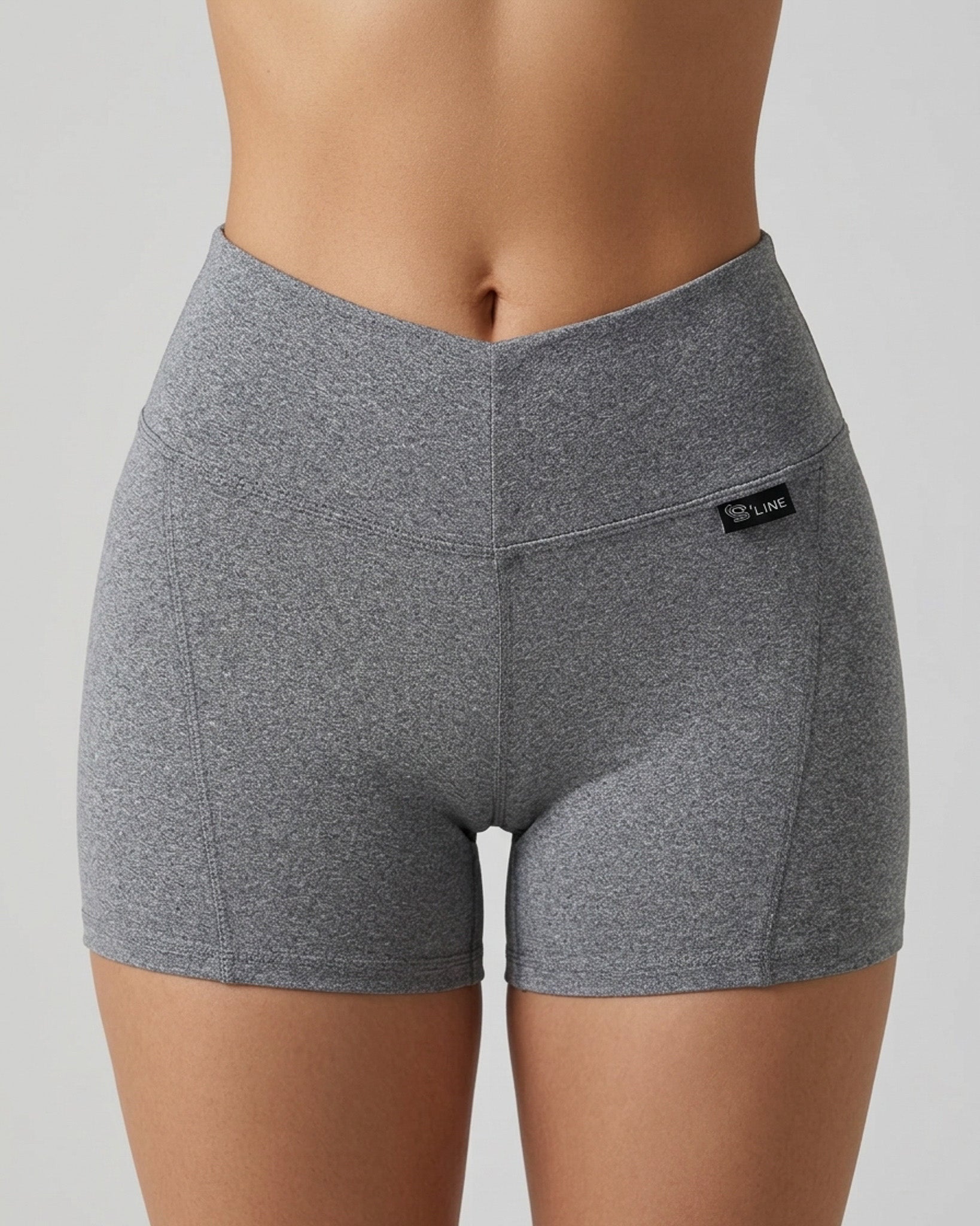 Short Efecto Pum Pum Corazón Realce Extremo y Tiro Alto - A351