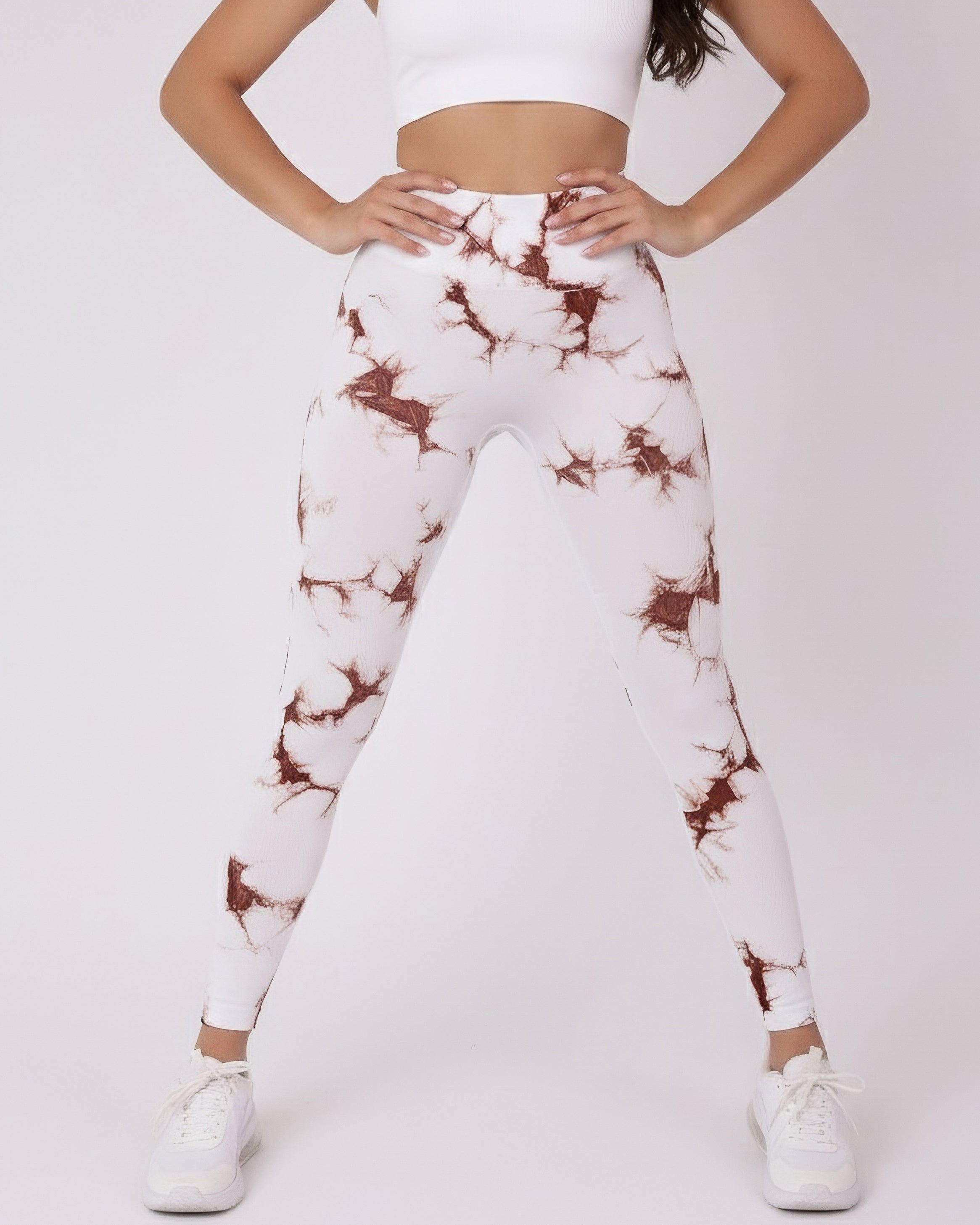 Calza Deportiva Mujer Levanta cola tie dye claro - HY33