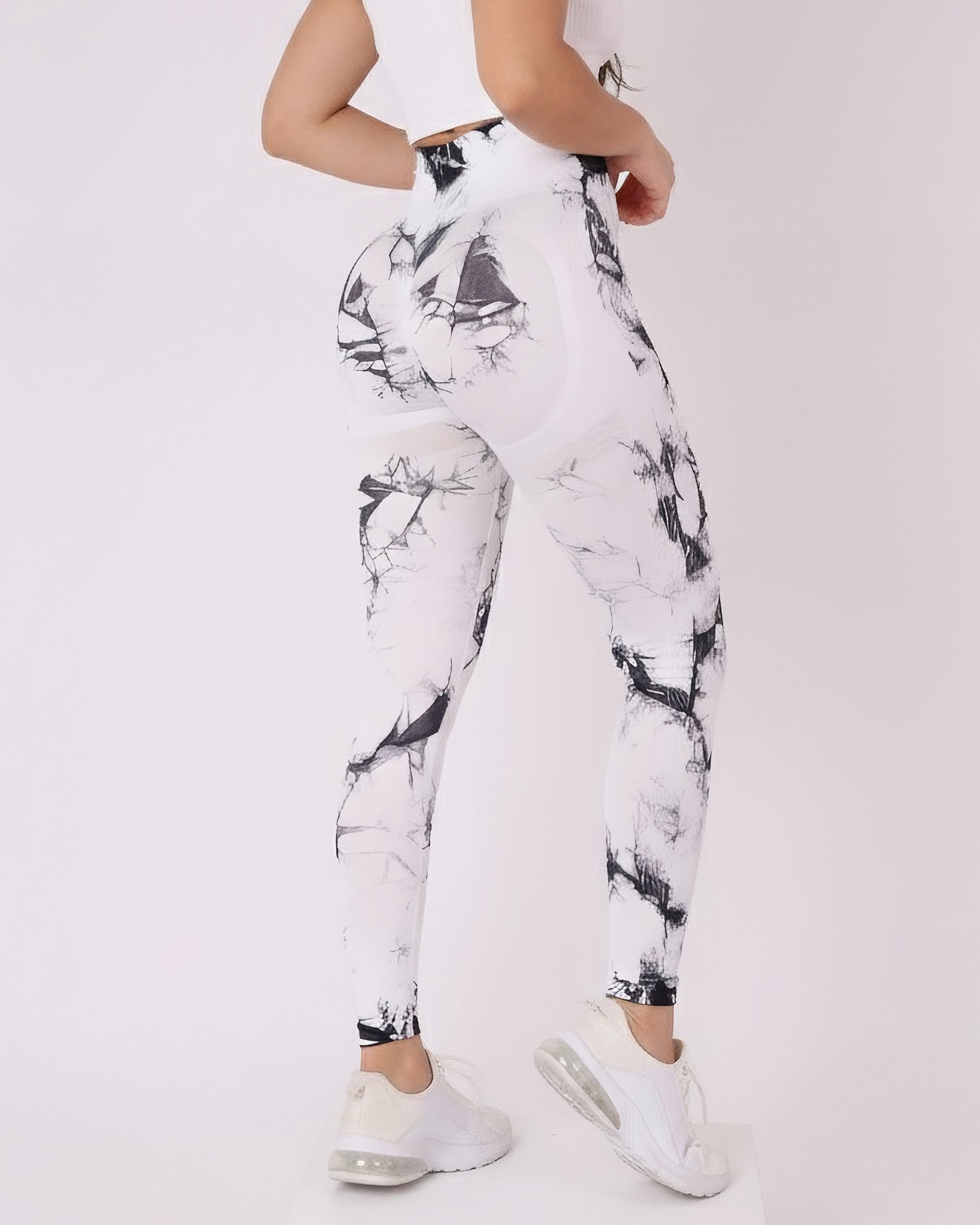 Calza Deportiva Mujer Levanta cola tie dye claro - HY33