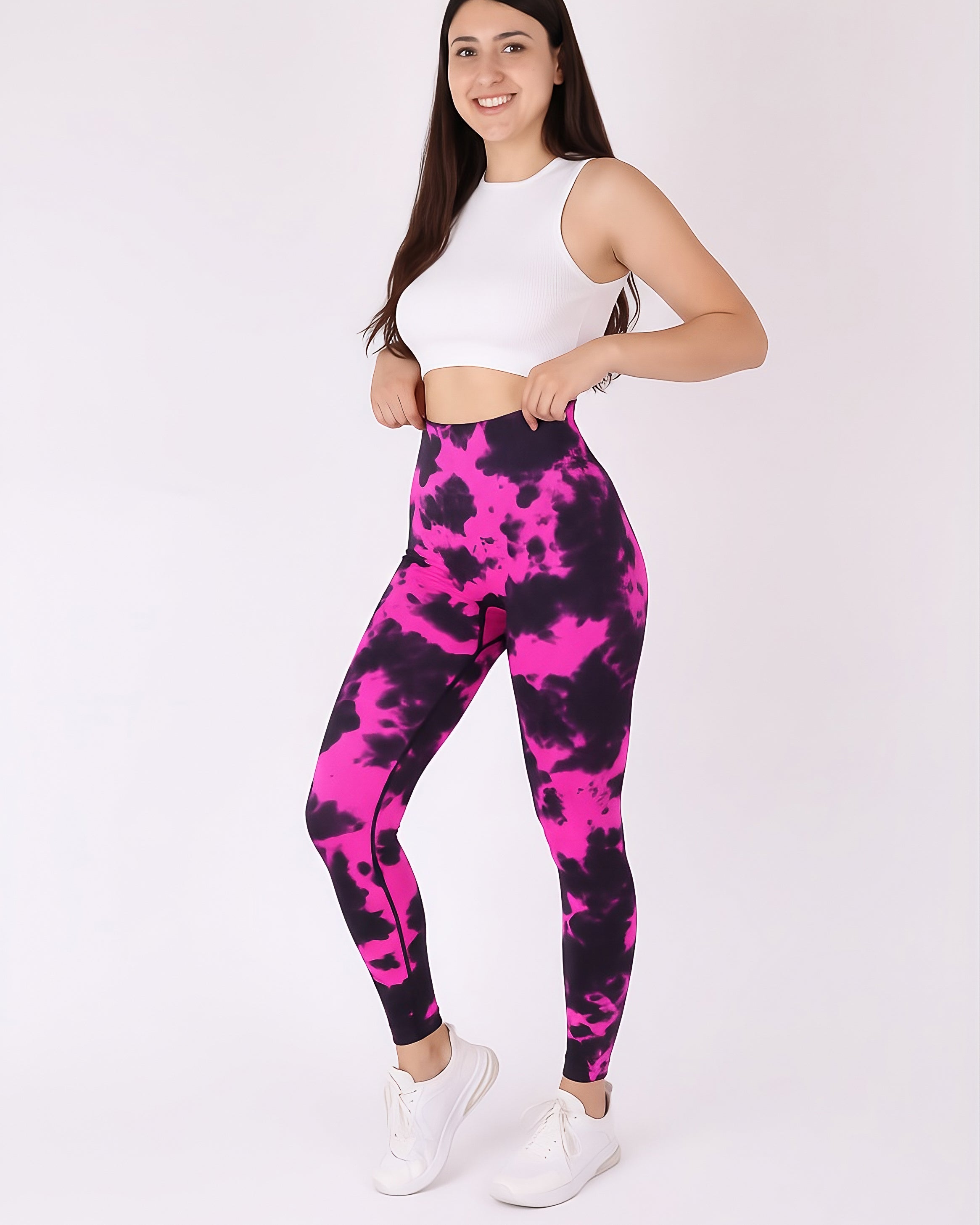 Calza Deportiva Mujer Levanta cola manchada vaquit - HY32