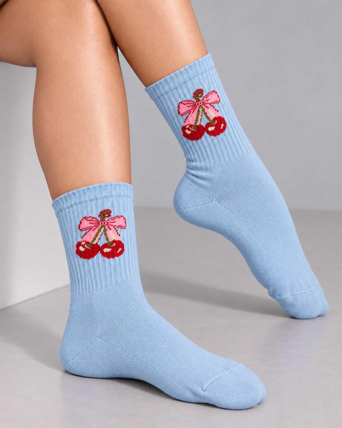Calcetines Deportivos Cerezas - MD23