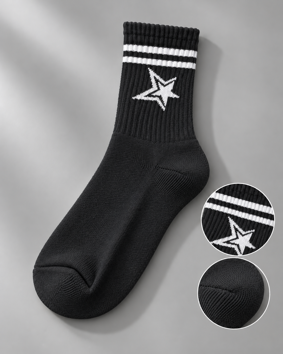 Calcetines Deportivos Retro Star - MD45