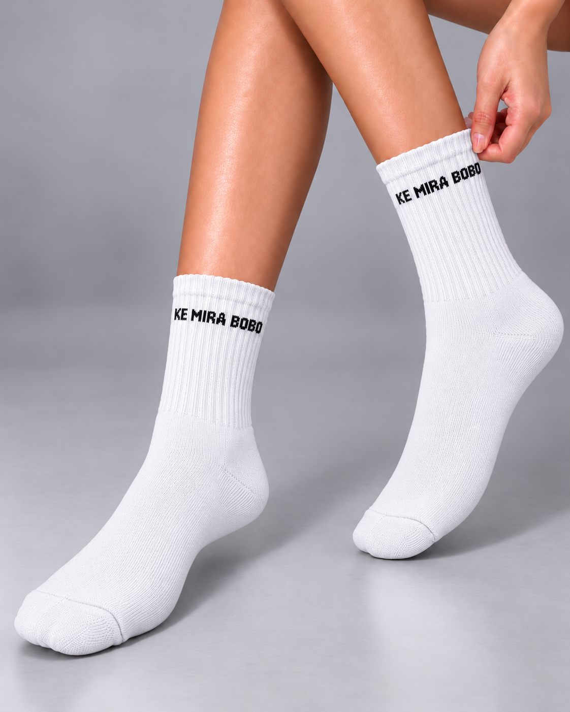 Calcetines Deportivos Ke Mira Bobo - MD56