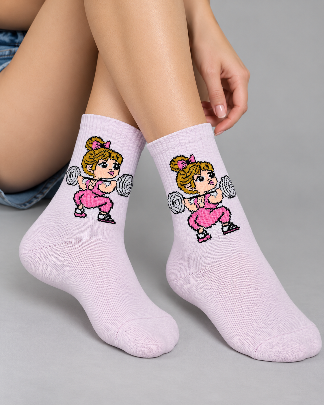 Calcetines Deportivos Chic Squat - MD59