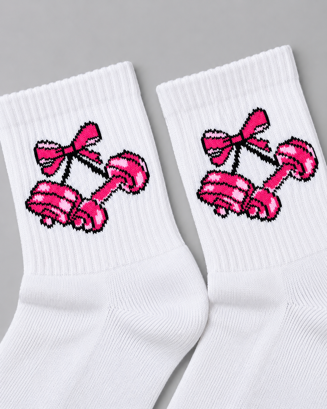 Calcetines Deportivos Pink Dumbbells - MD63