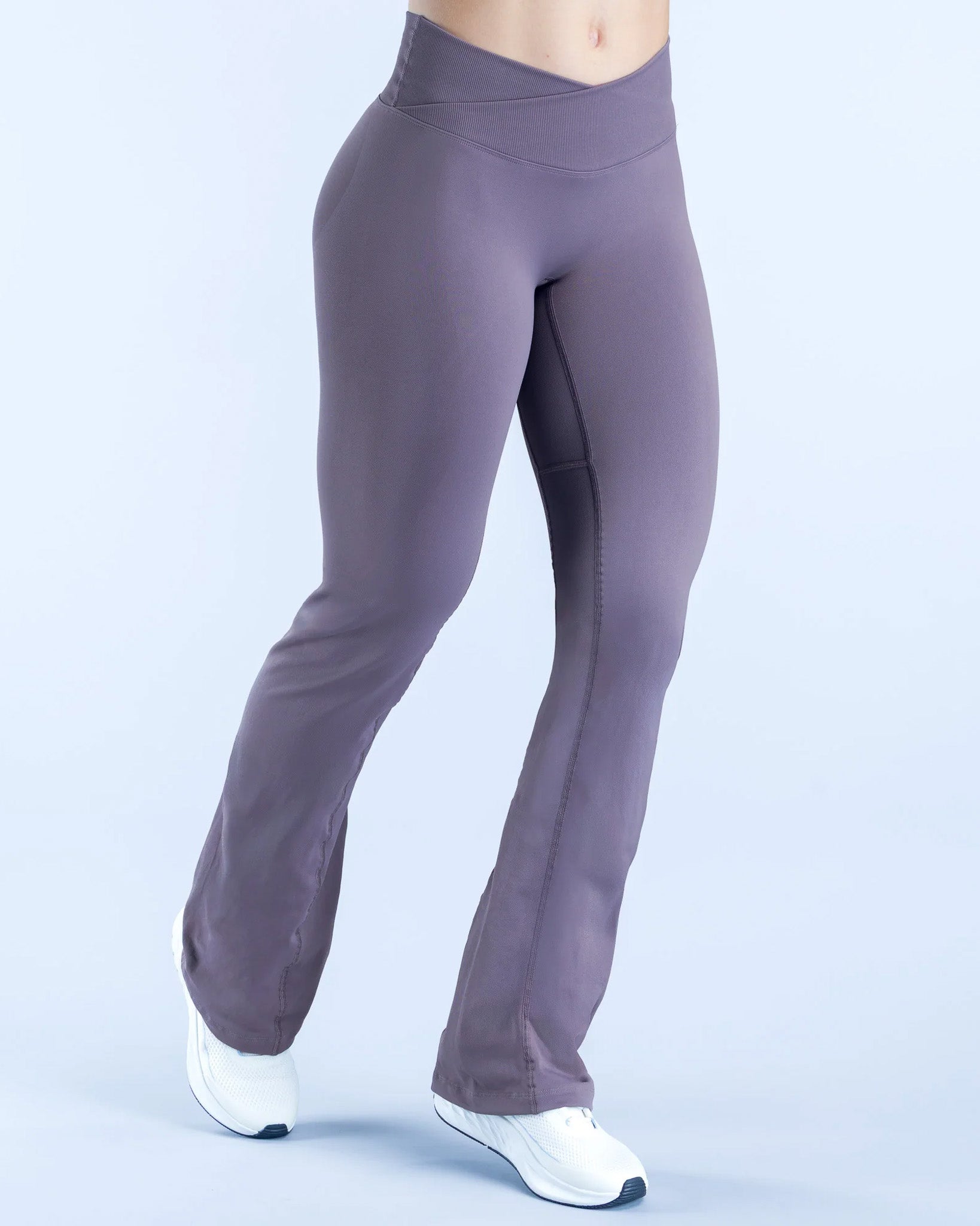 Calza Flare Mujer Vision Cintura V Acampanada Deportiva - FX07