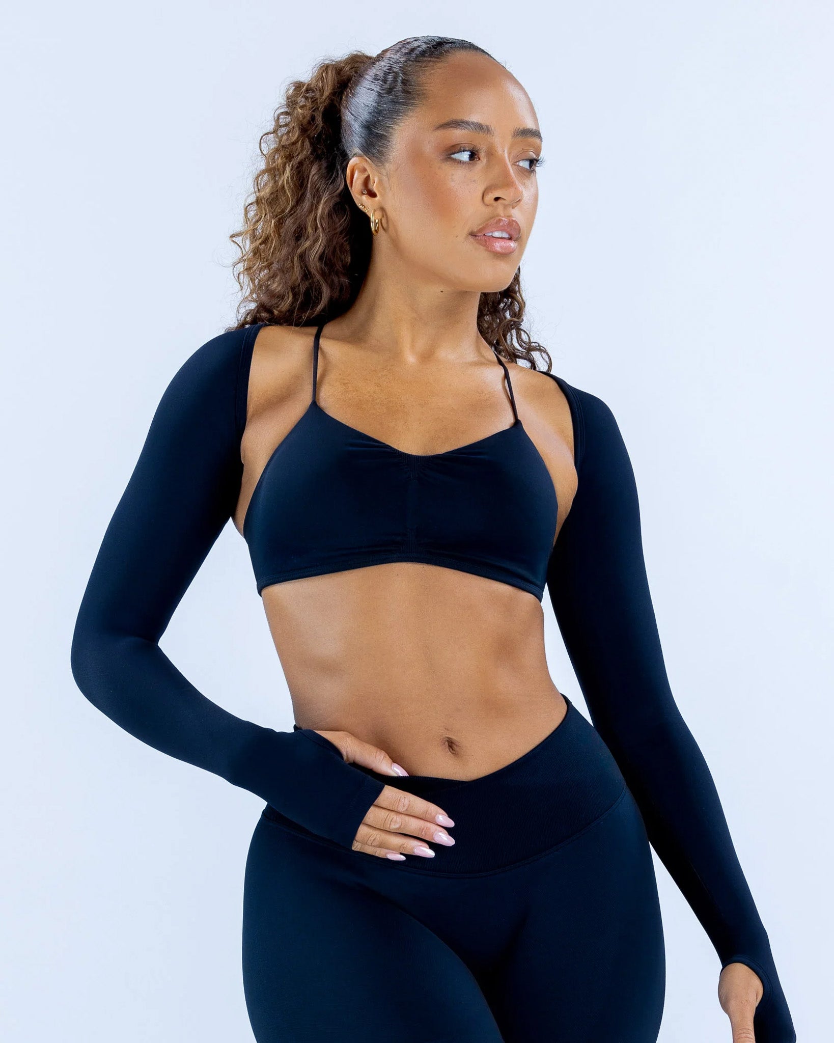 Bolero Tapado Deportivo Vision Top Manga Larga - FX05
