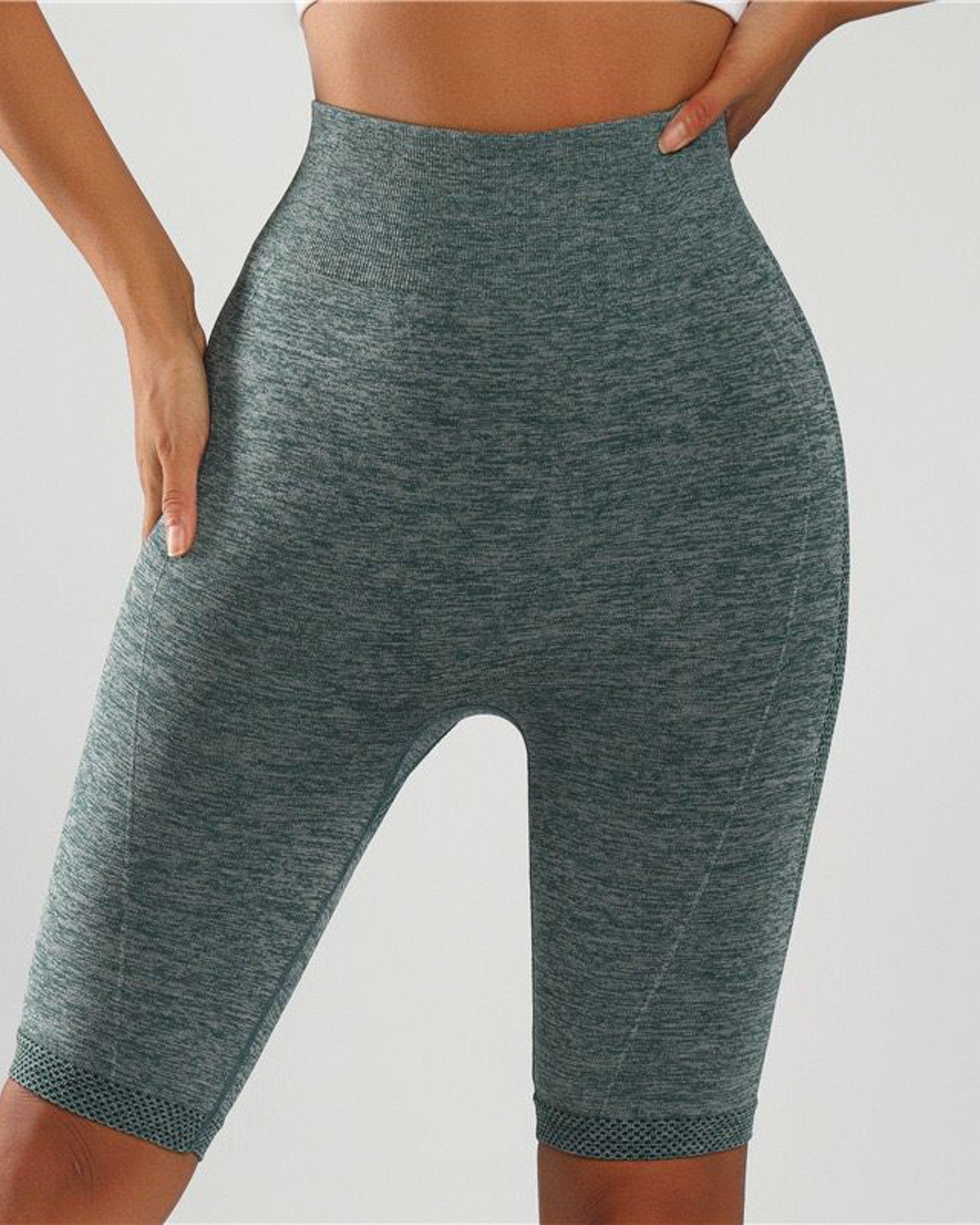 Biker Levanta cola Push Up Jaspeado