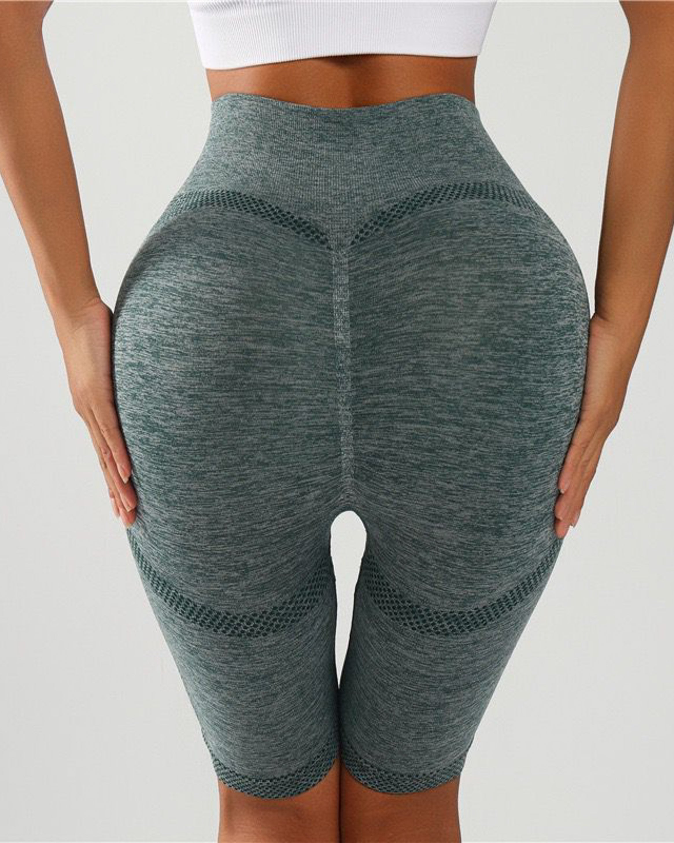 Biker Levanta cola Push Up Jaspeado