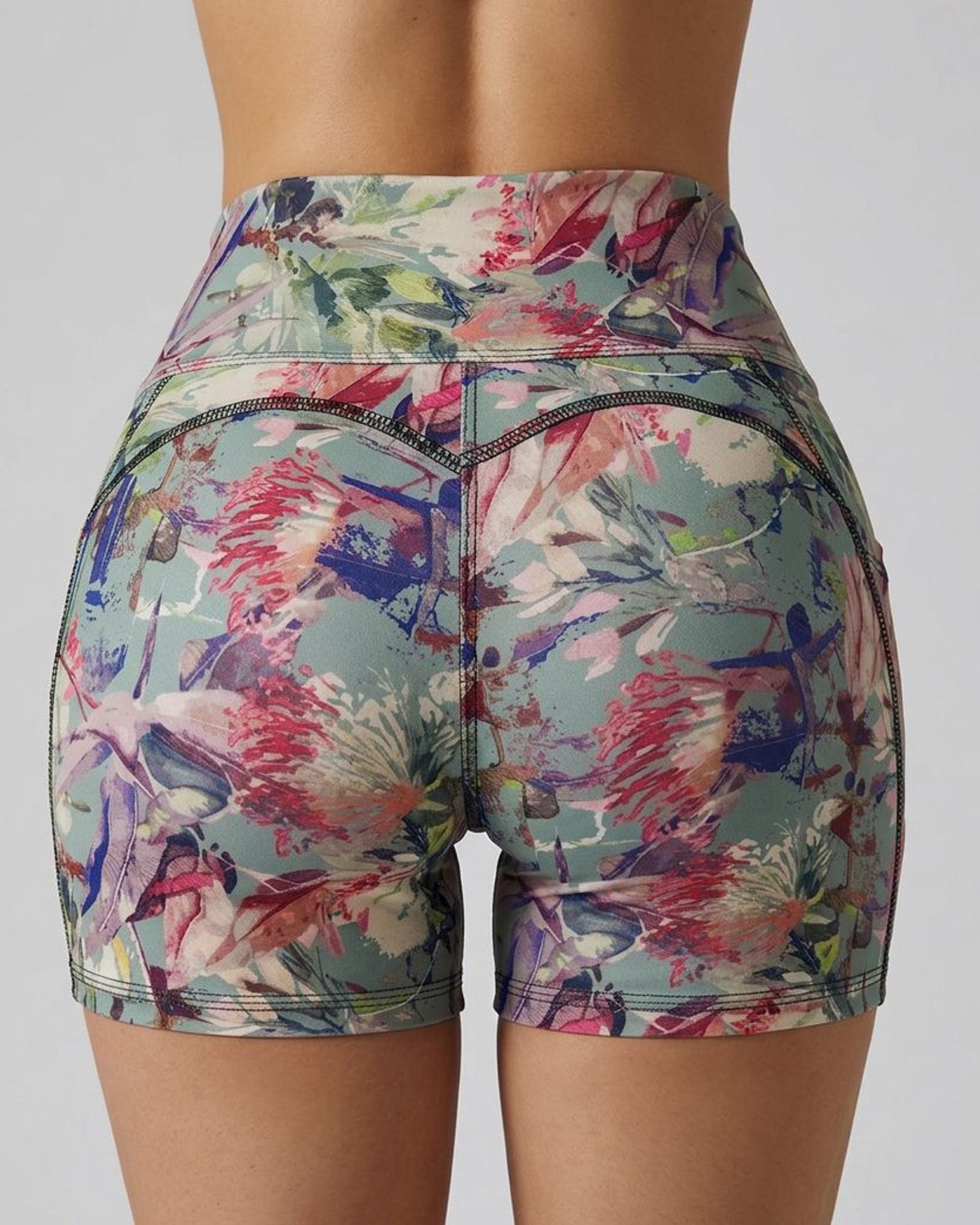 Short Suplex Moldeador Estampado Exclusivo y Efecto Push Up - A353
