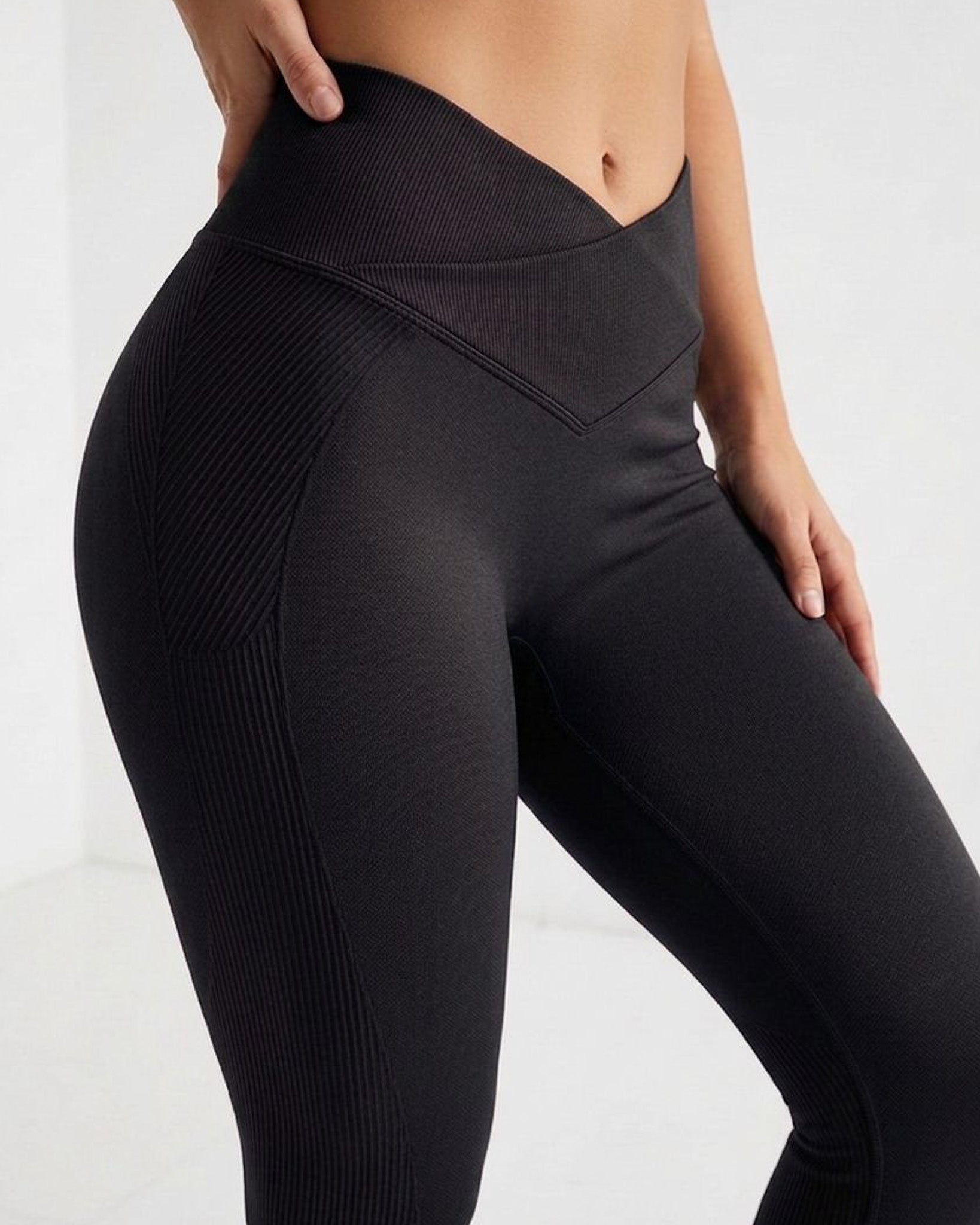 Calza Deportiva pro Doble Push Up Cintura V Levanta Cola - YJ322