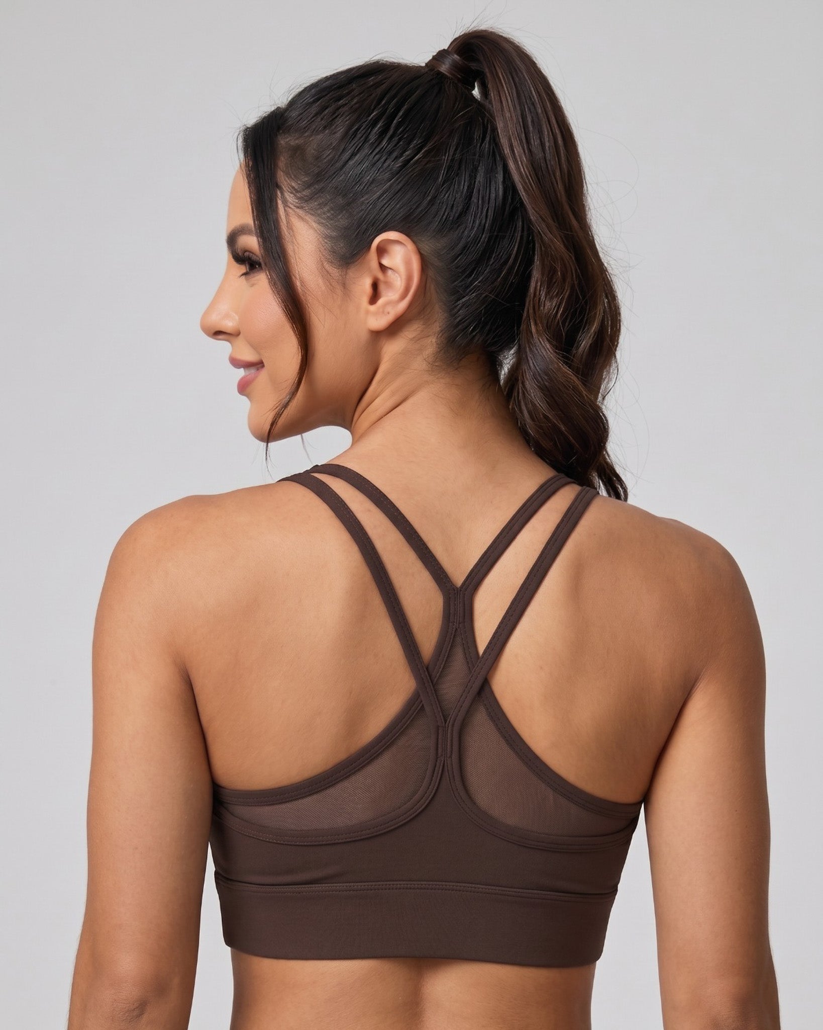 Peto Top Deportivo Tirante Doble Cruzado Para Mujer Gym - JYT049