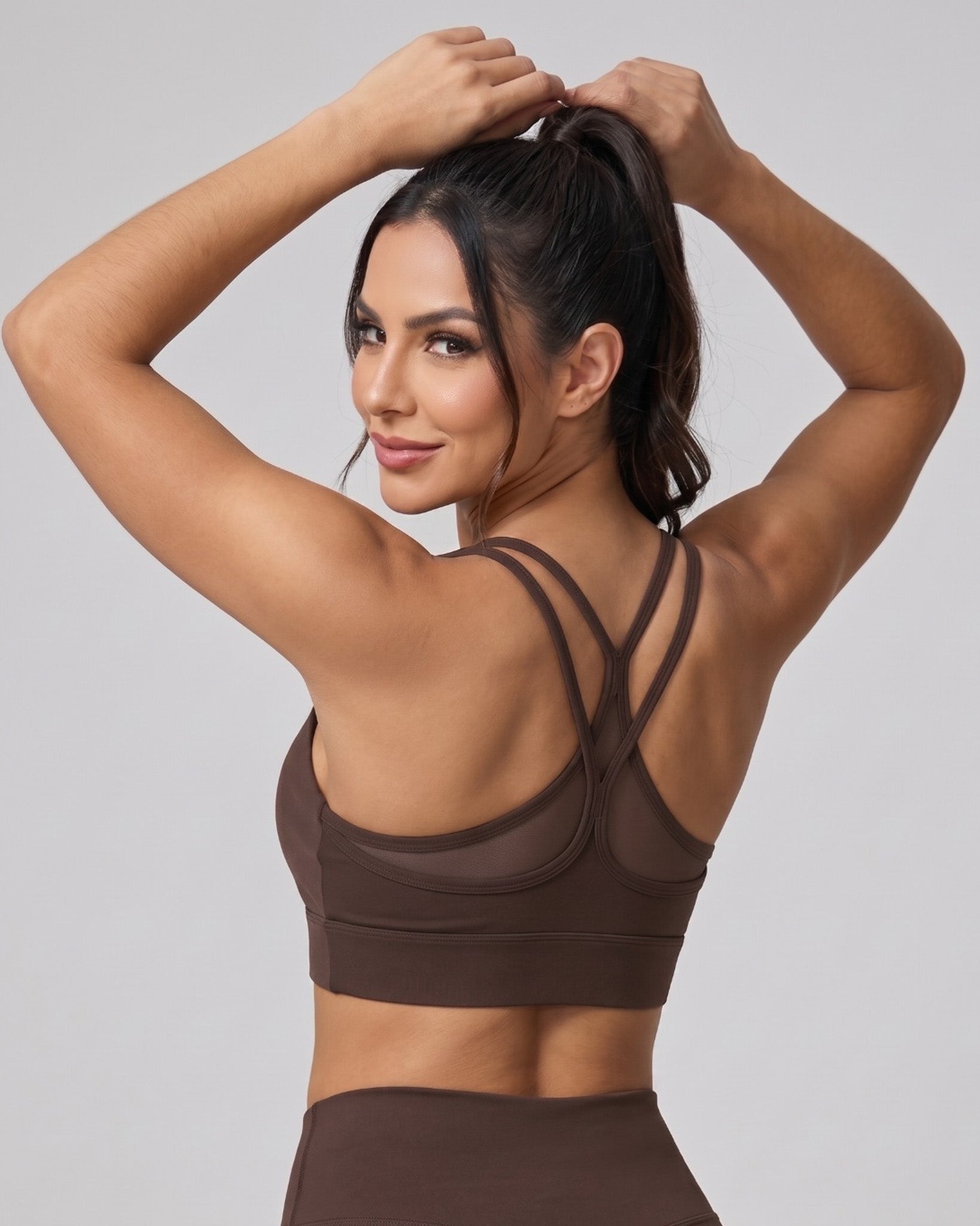 Peto Top Deportivo Tirante Doble Cruzado Para Mujer Gym - JYT049